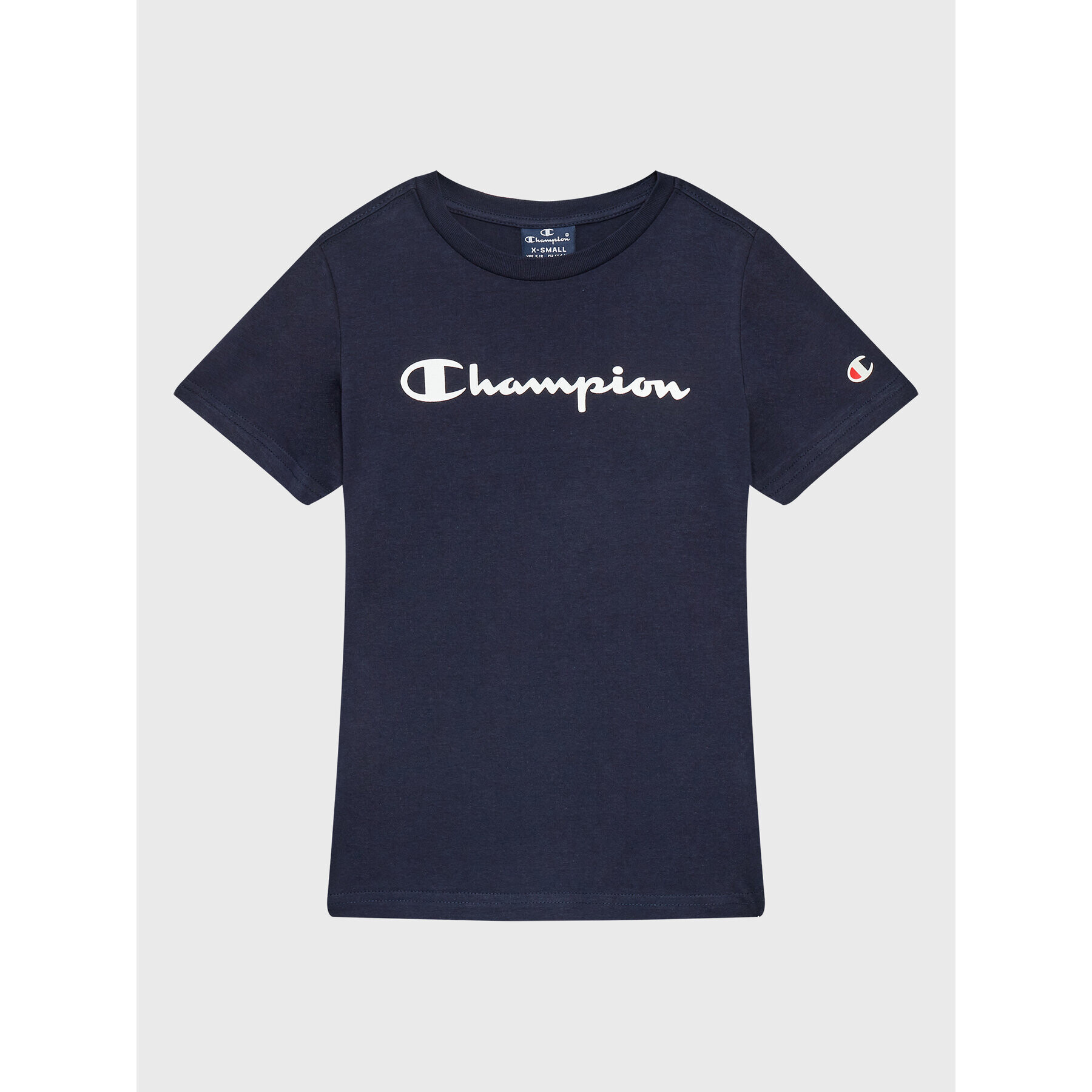 Champion Тишърт 305365 Тъмносин Regular Fit - Pepit.bg
