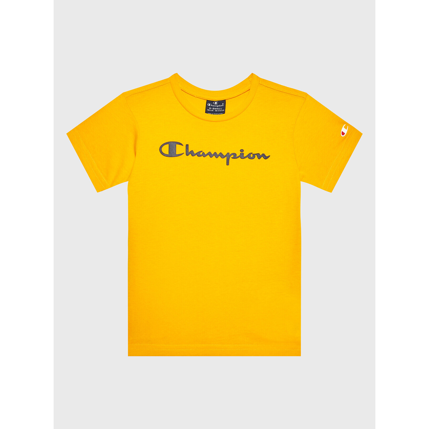 Champion Тишърт 305365 Жълт Regular Fit - Pepit.bg