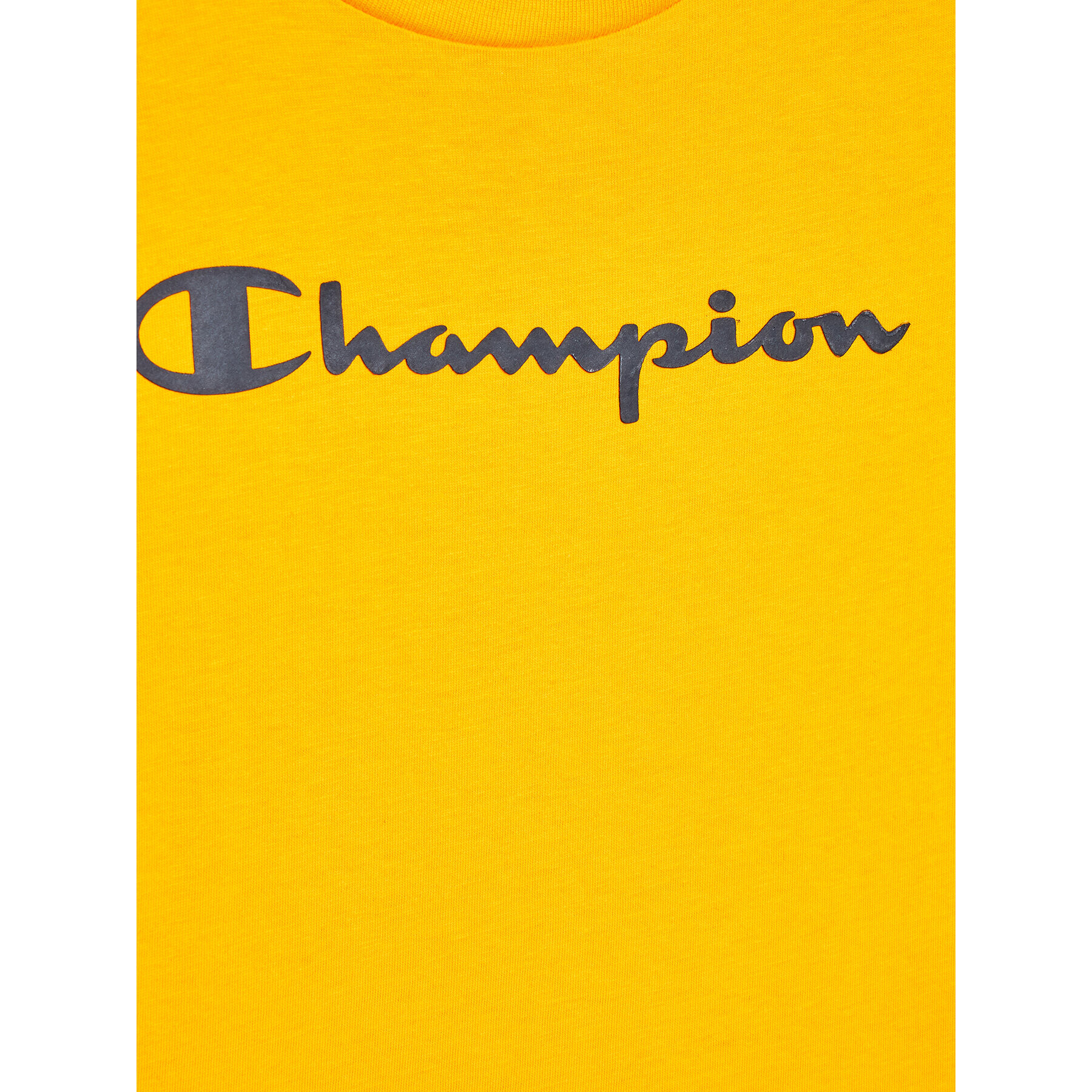 Champion Тишърт 305365 Жълт Regular Fit - Pepit.bg