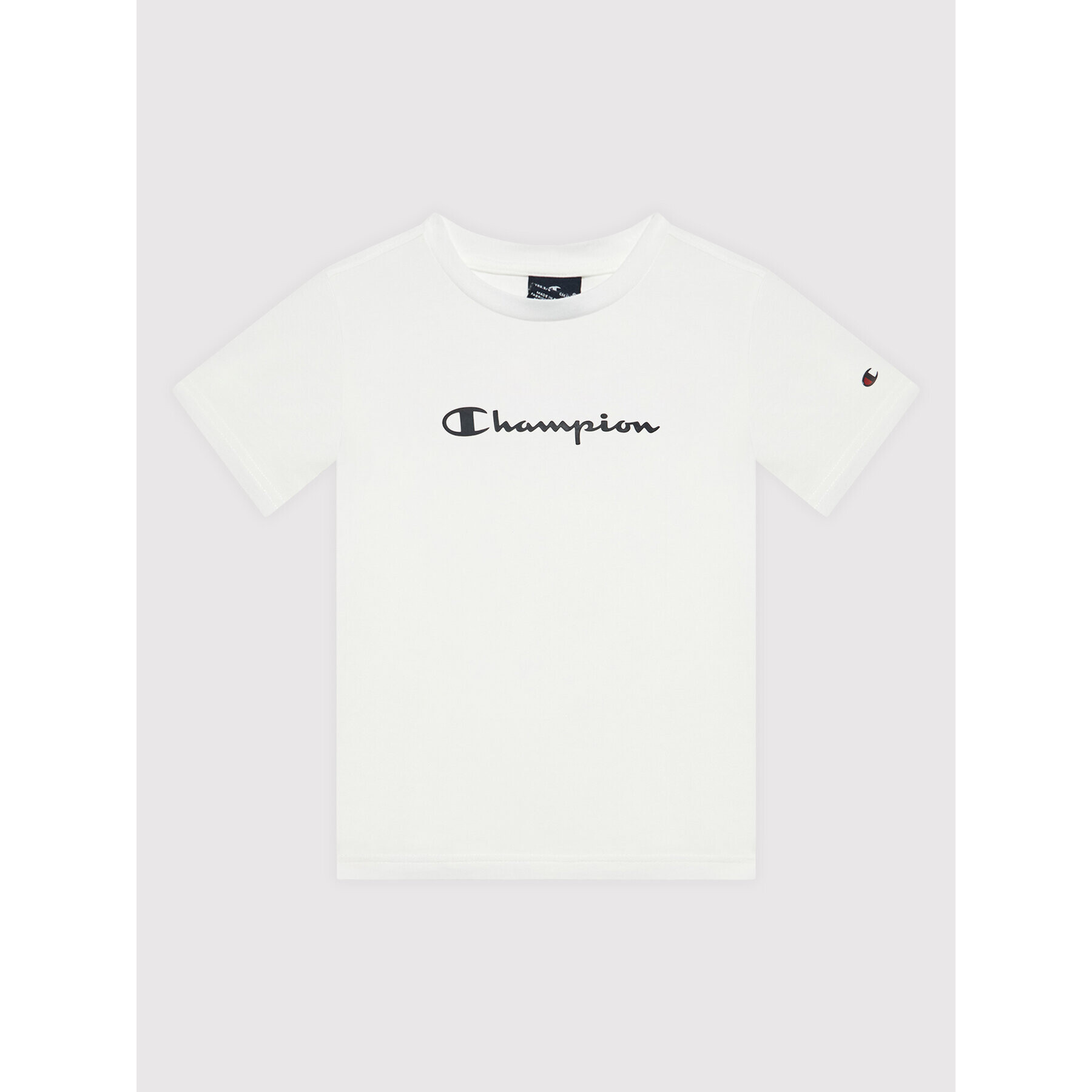 Champion Тишърт 305908 Бял Regular Fit - Pepit.bg