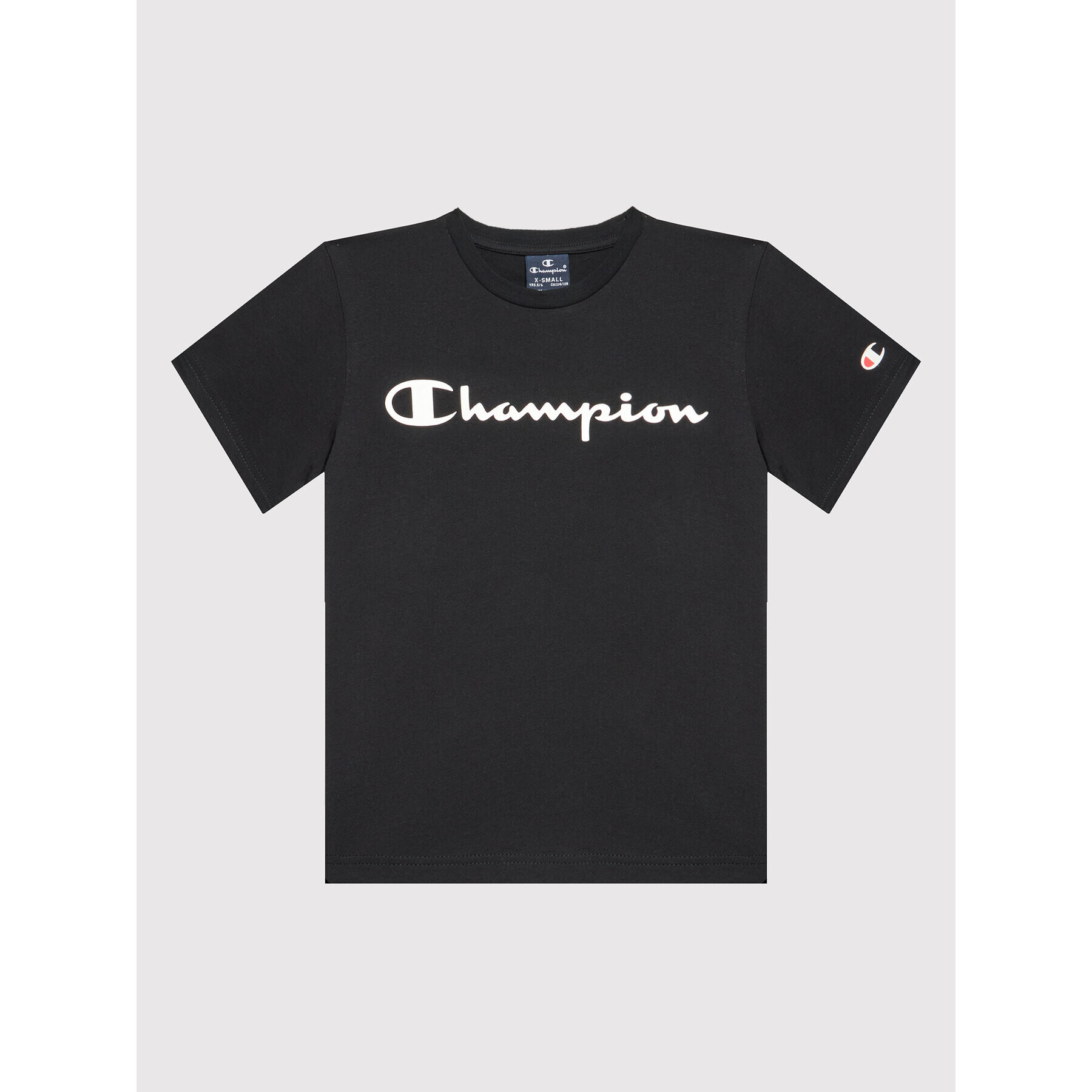 Champion Тишърт 305908 Черен Regular Fit - Pepit.bg