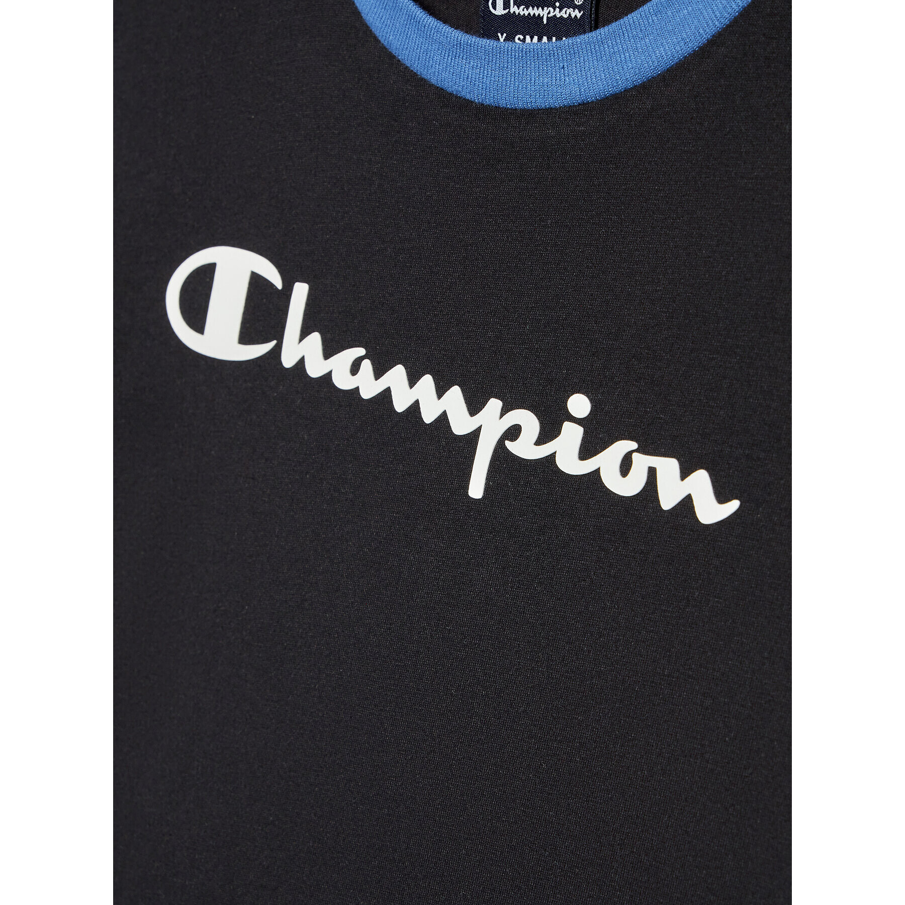 Champion Тишърт 305909 Черен Regular Fit - Pepit.bg