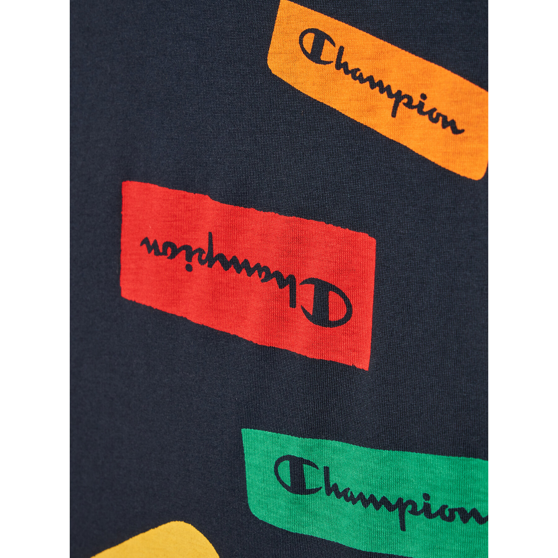 Champion Тишърт 305913 Тъмносин Regular Fit - Pepit.bg