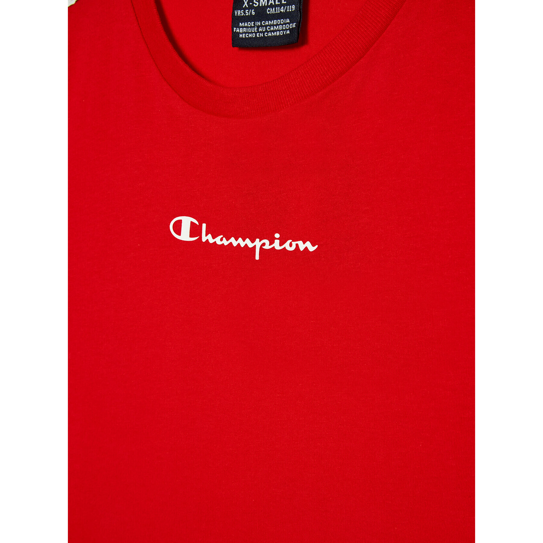 Champion Тишърт 305921 Червен Regular Fit - Pepit.bg