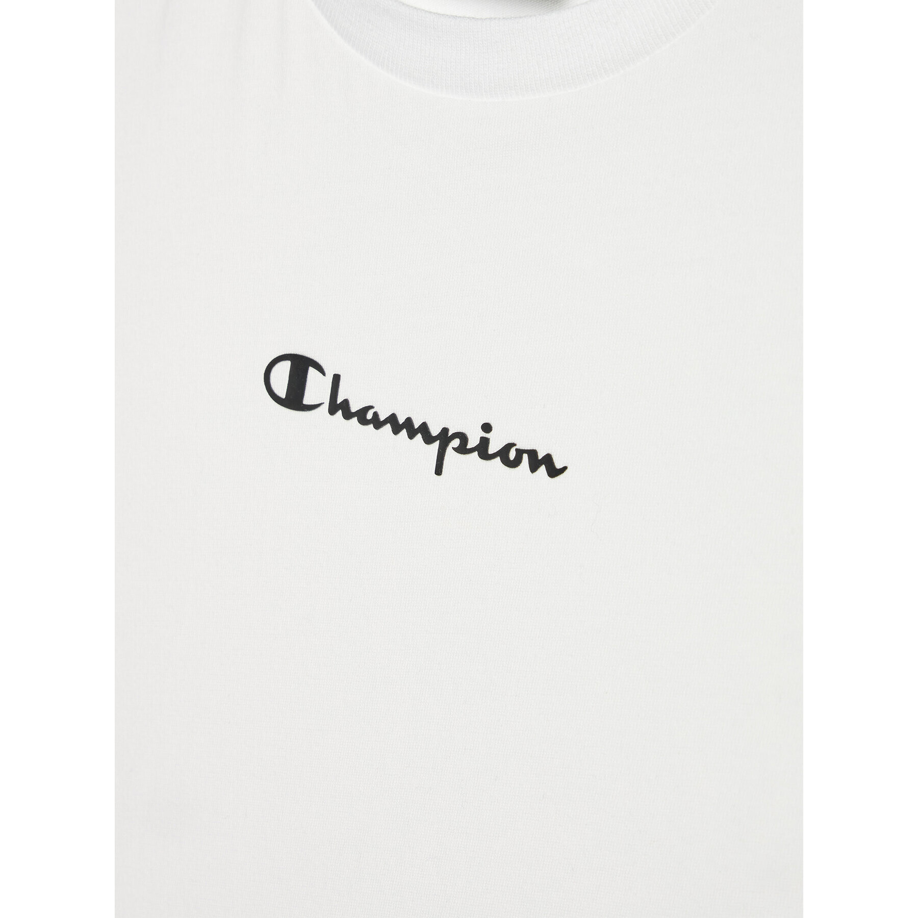 Champion Тишърт 305925 Бял Regular Fit - Pepit.bg