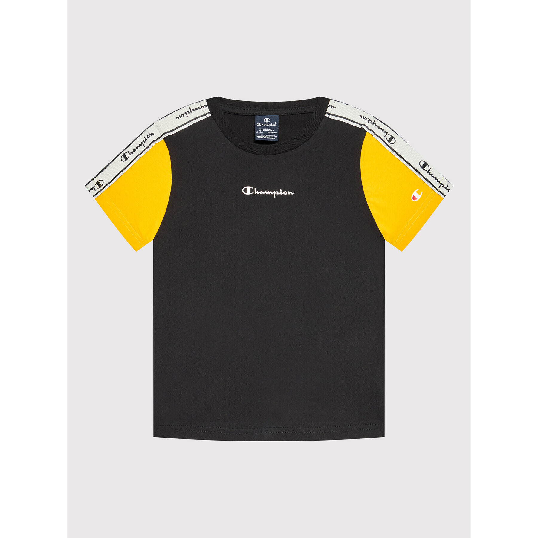 Champion Тишърт 305925 Черен Regular Fit - Pepit.bg