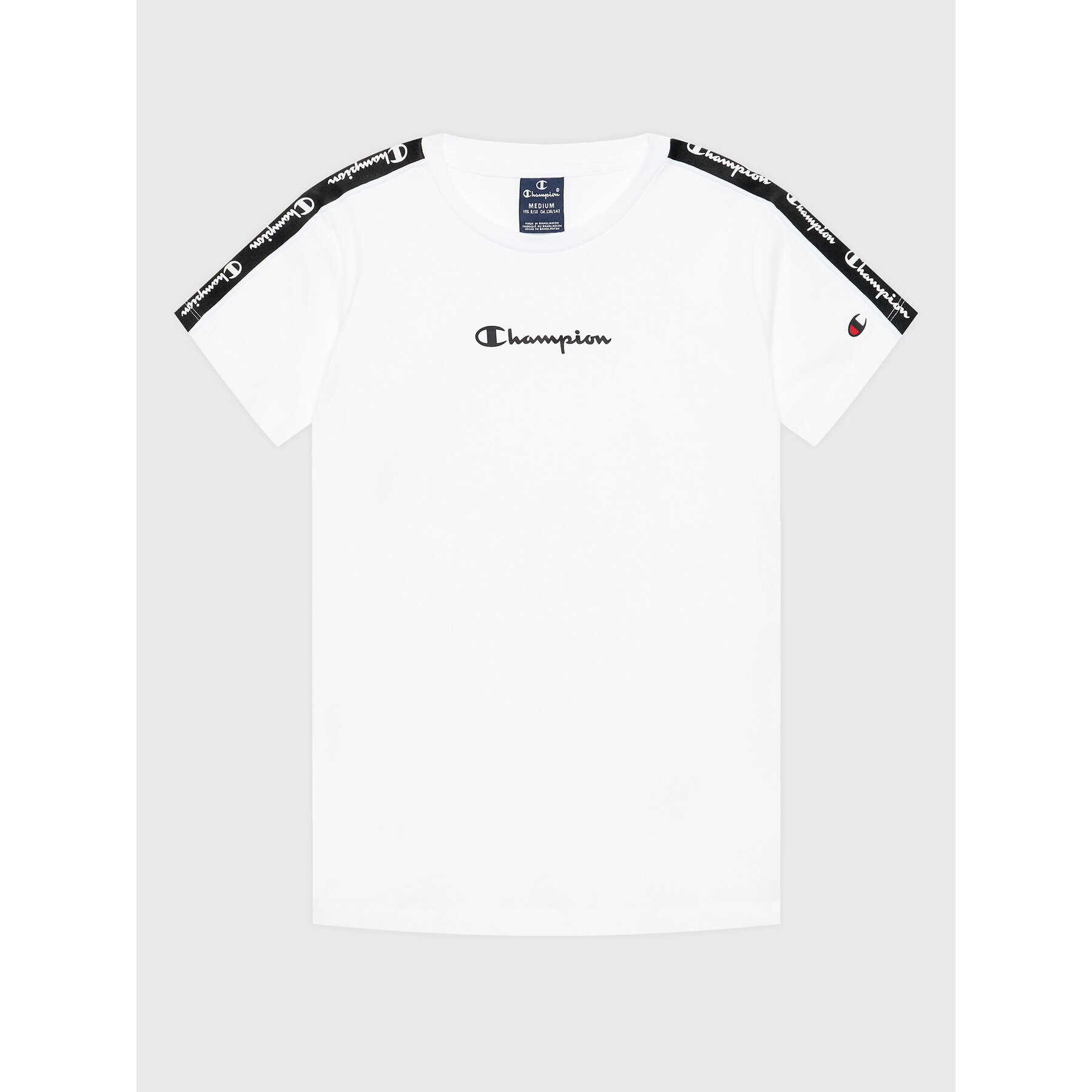 Champion Тишърт 306116 Бял Regular Fit - Pepit.bg
