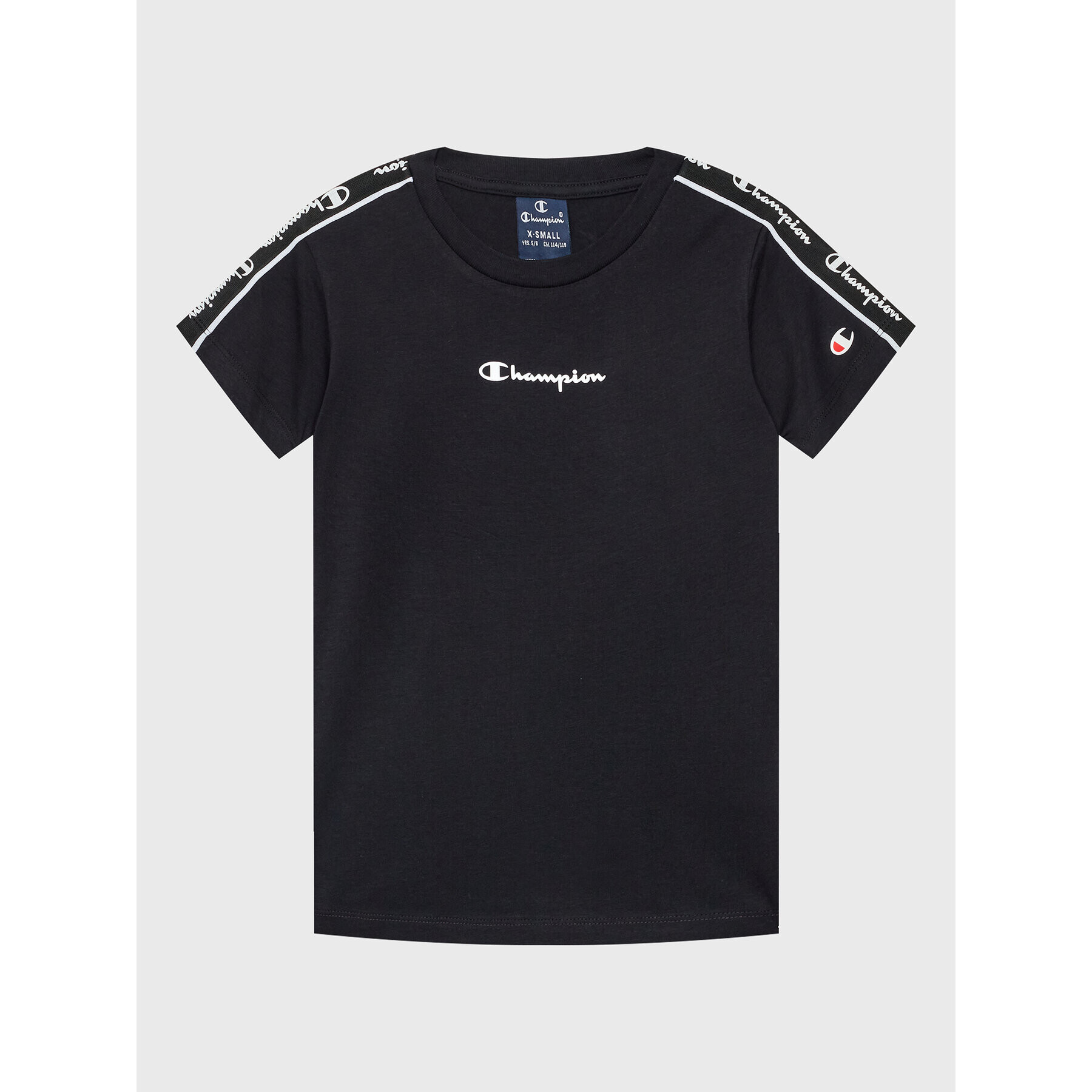 Champion Тишърт 306116 Черен Regular Fit - Pepit.bg