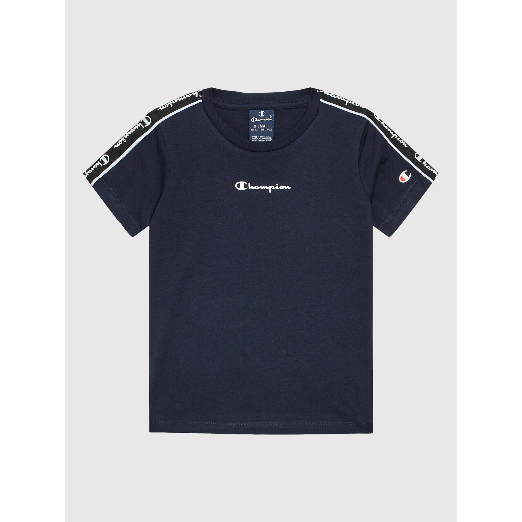 Champion Тишърт 306116 Тъмносин Regular Fit - Pepit.bg