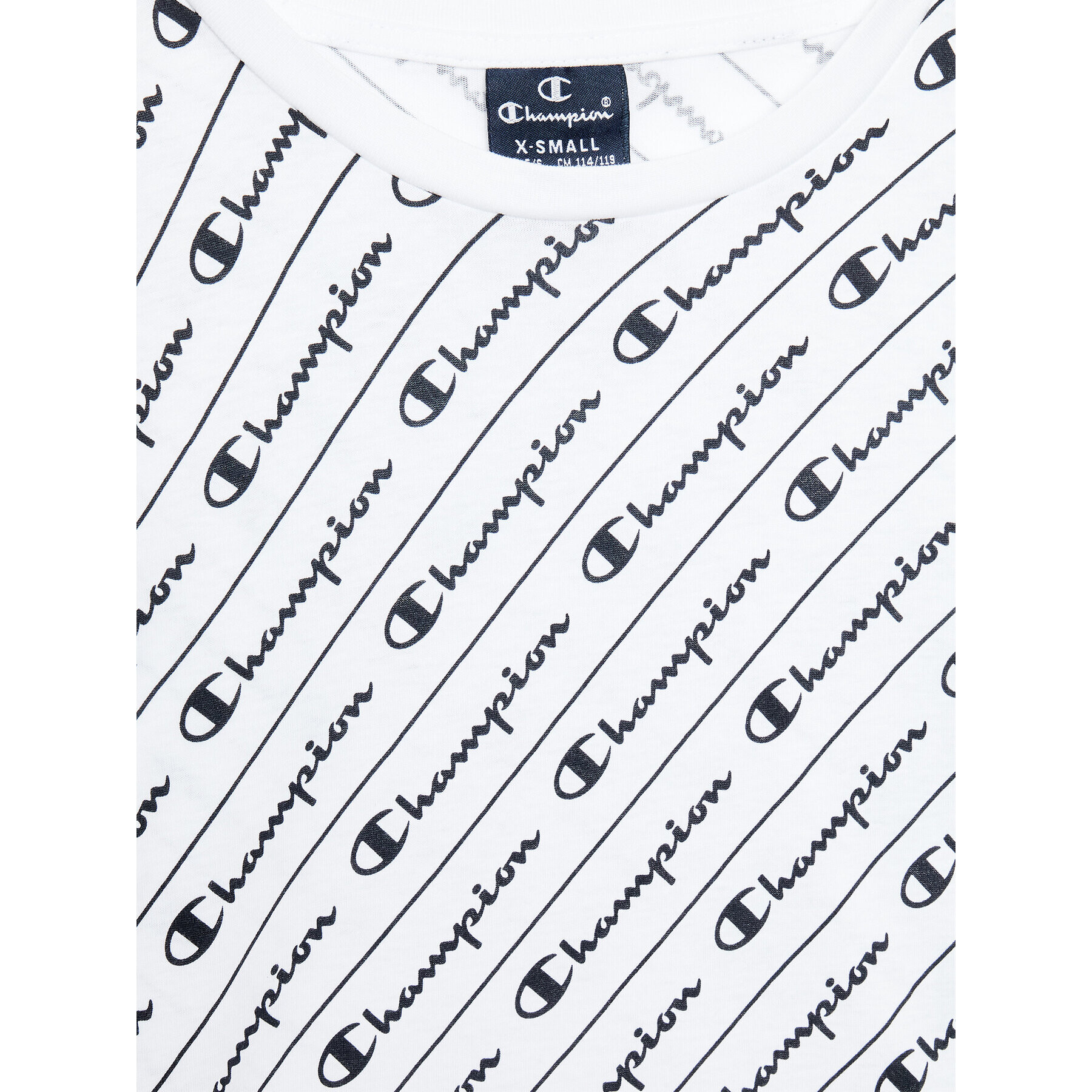 Champion Тишърт 306118 Бял Regular Fit - Pepit.bg