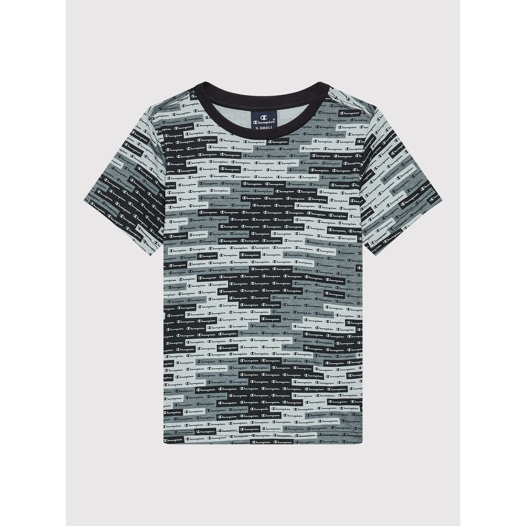 Champion Тишърт 306131 Сив Regular Fit - Pepit.bg