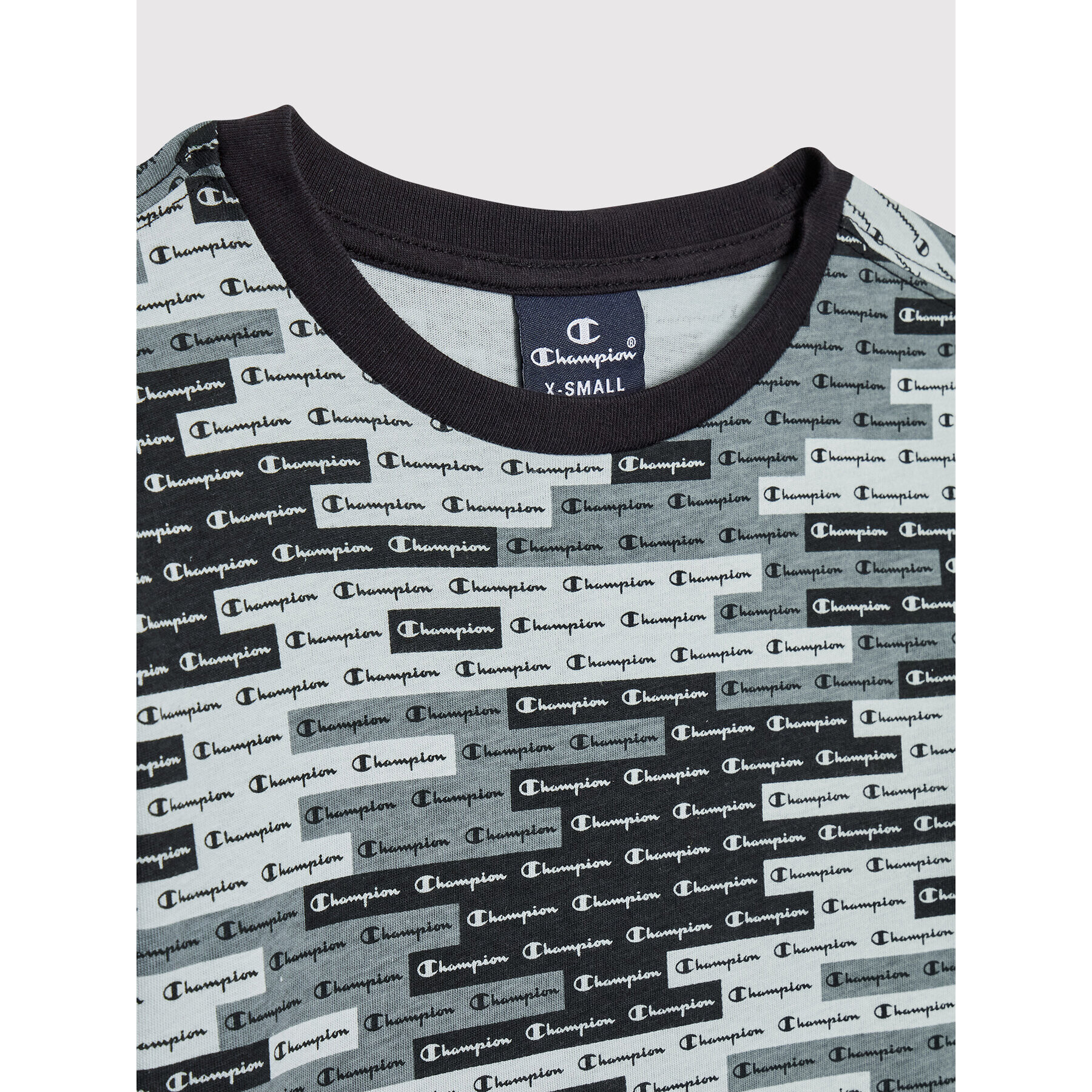 Champion Тишърт 306131 Сив Regular Fit - Pepit.bg