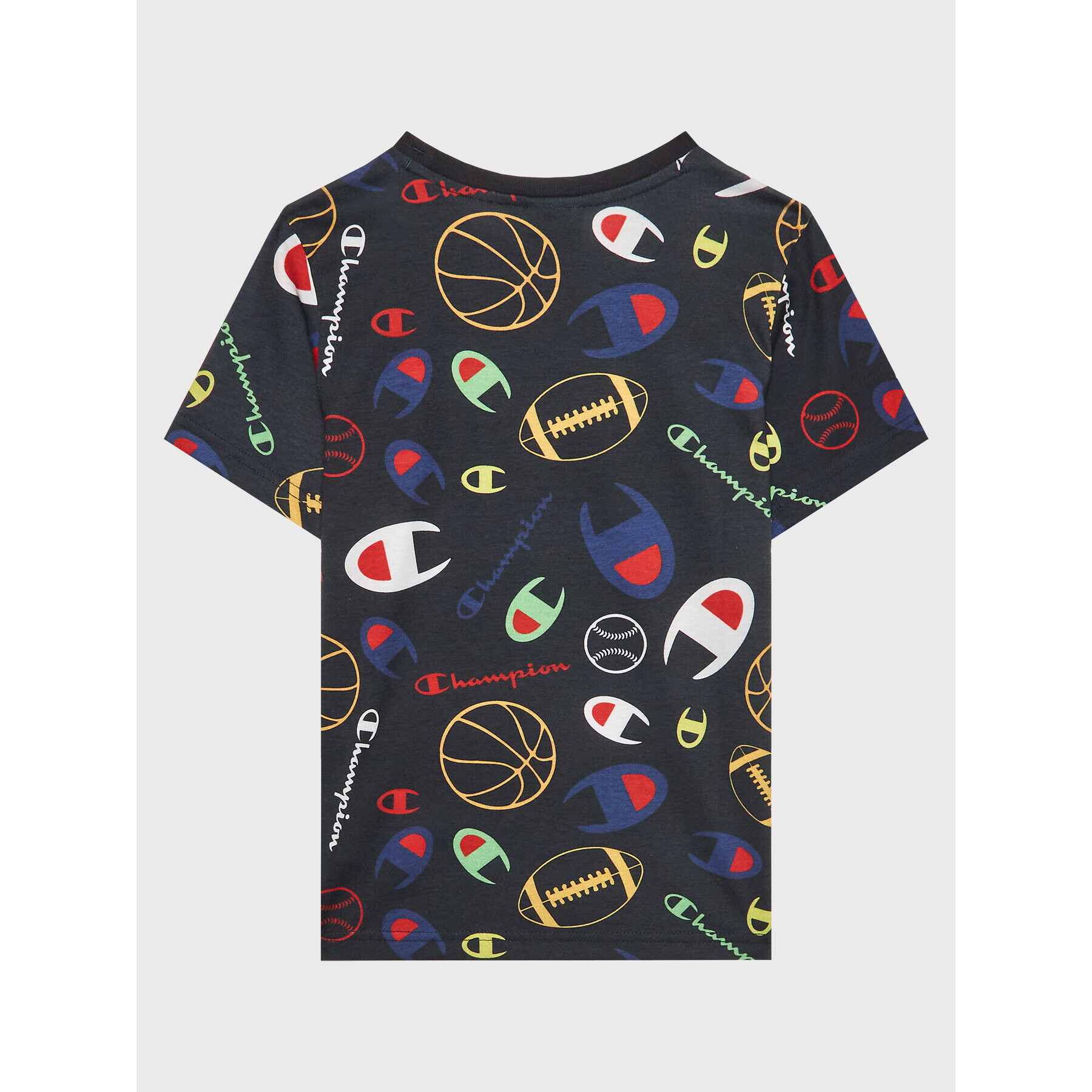 Champion Тишърт 306131 Тъмносин Regular Fit - Pepit.bg