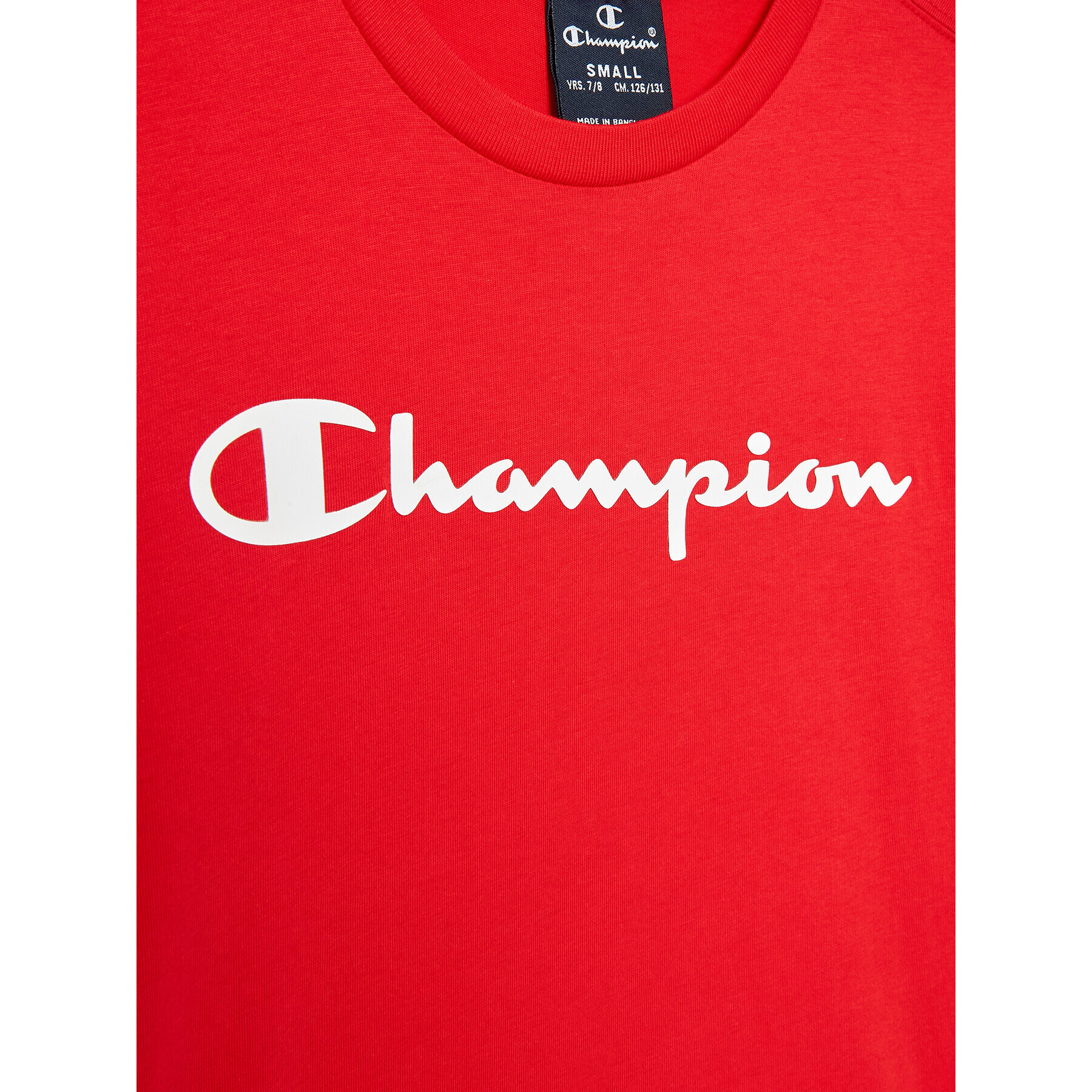 Champion Тишърт 306285 Червен Regular Fit - Pepit.bg