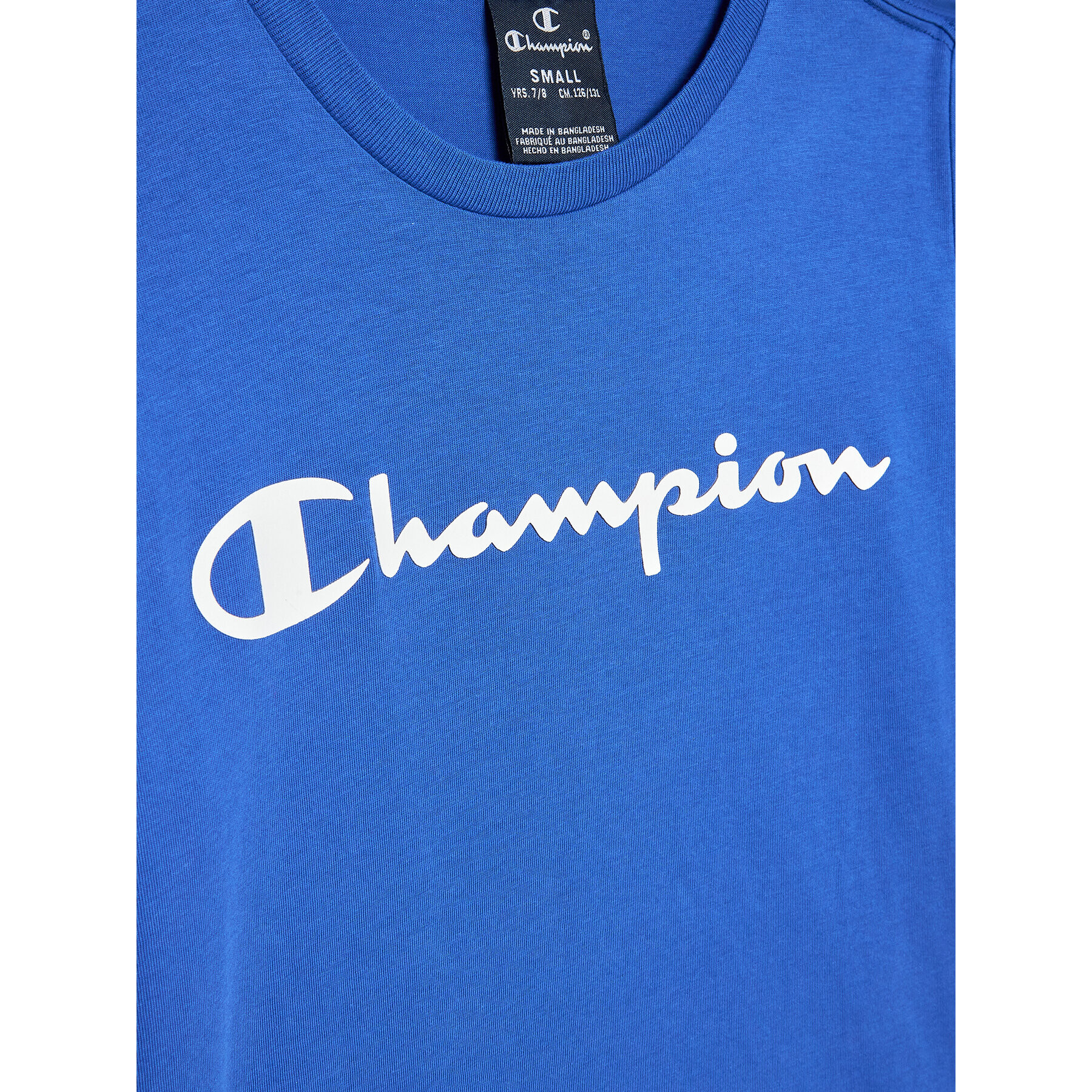 Champion Тишърт 306285 Син Regular Fit - Pepit.bg