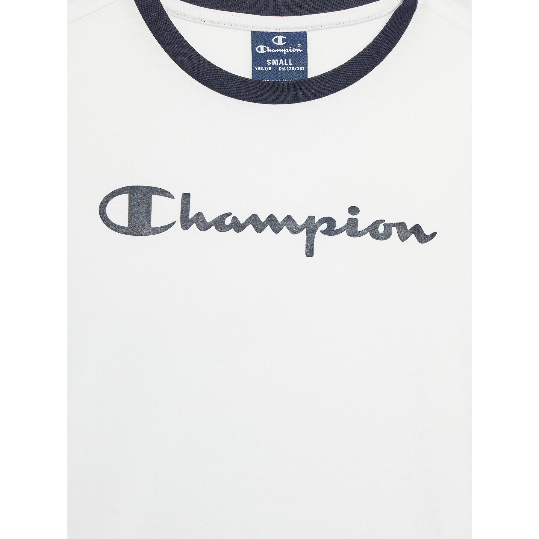 Champion Тишърт 306286 Бял Regular Fit - Pepit.bg