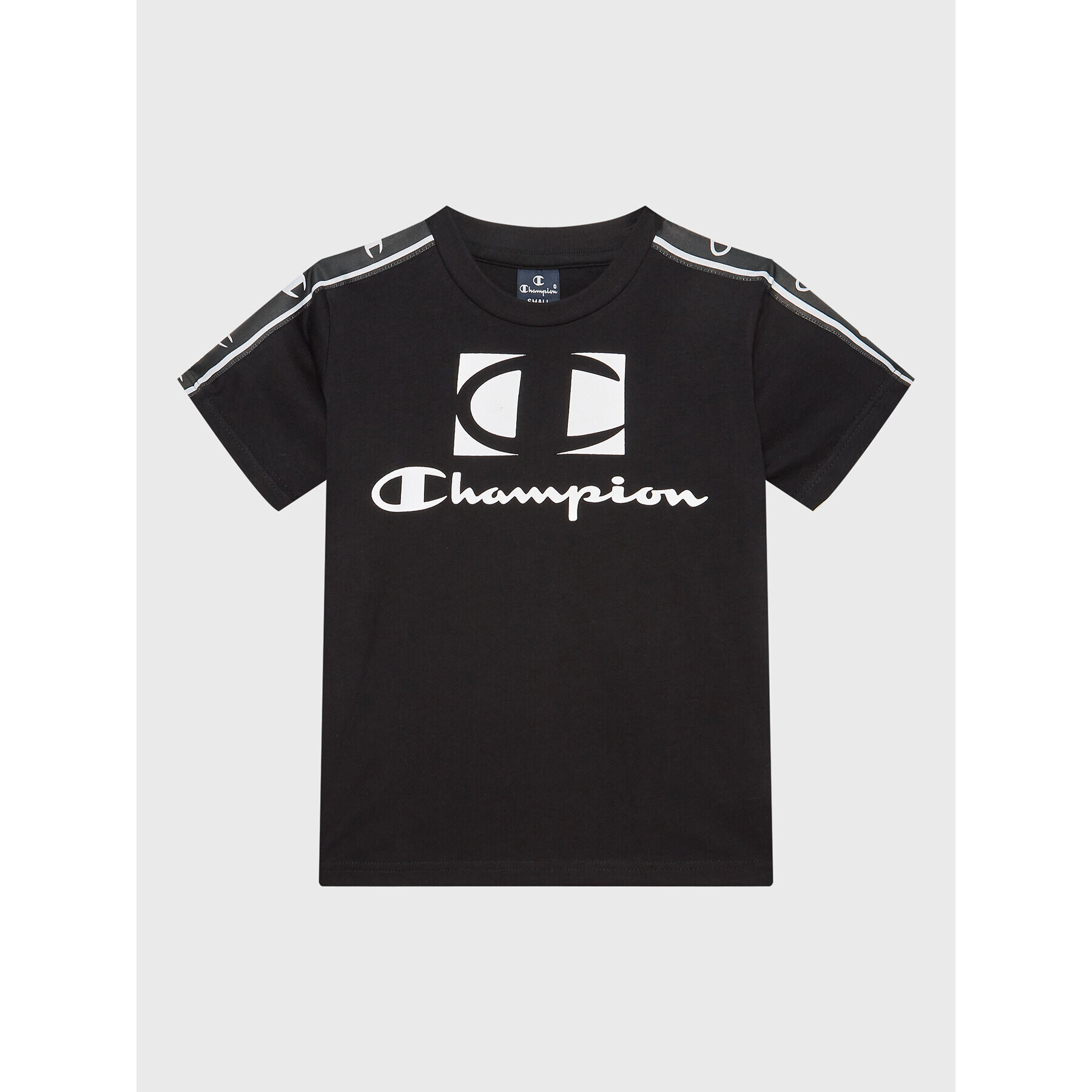 Champion Тишърт 306326 Черен Regular Fit - Pepit.bg