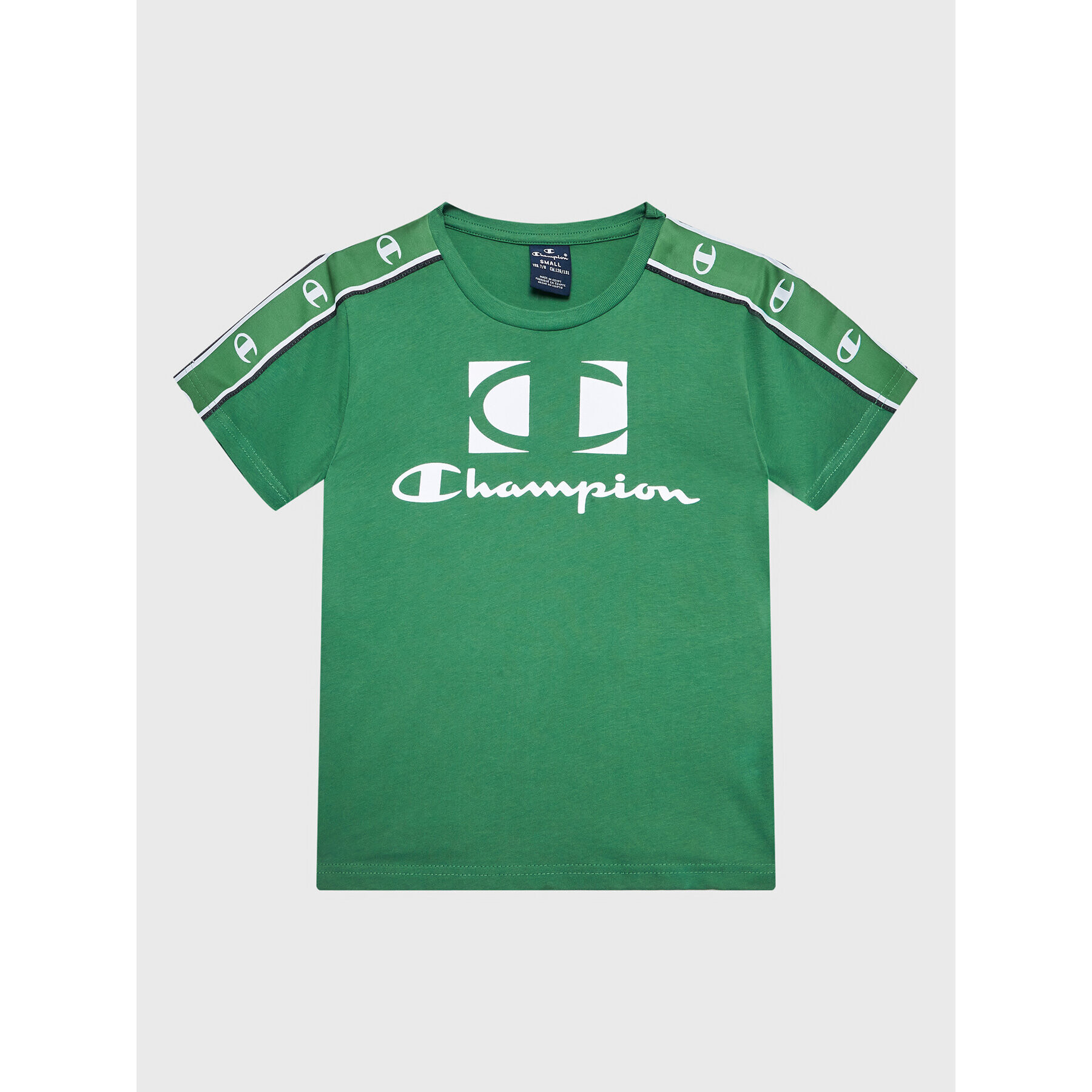 Champion Тишърт 306326 Зелен Regular Fit - Pepit.bg