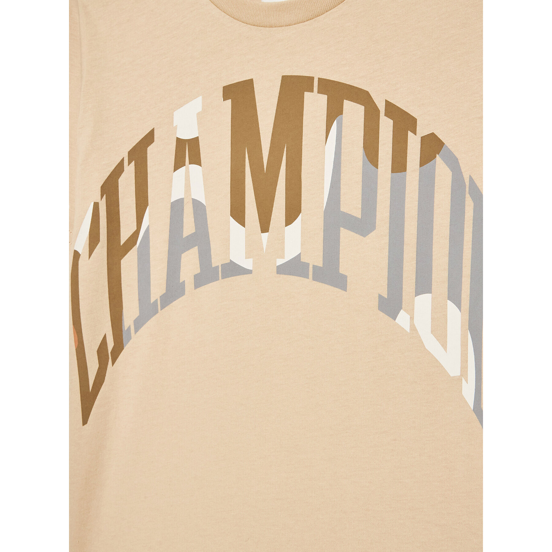 Champion Тишърт 306362 Бежов Regular Fit - Pepit.bg