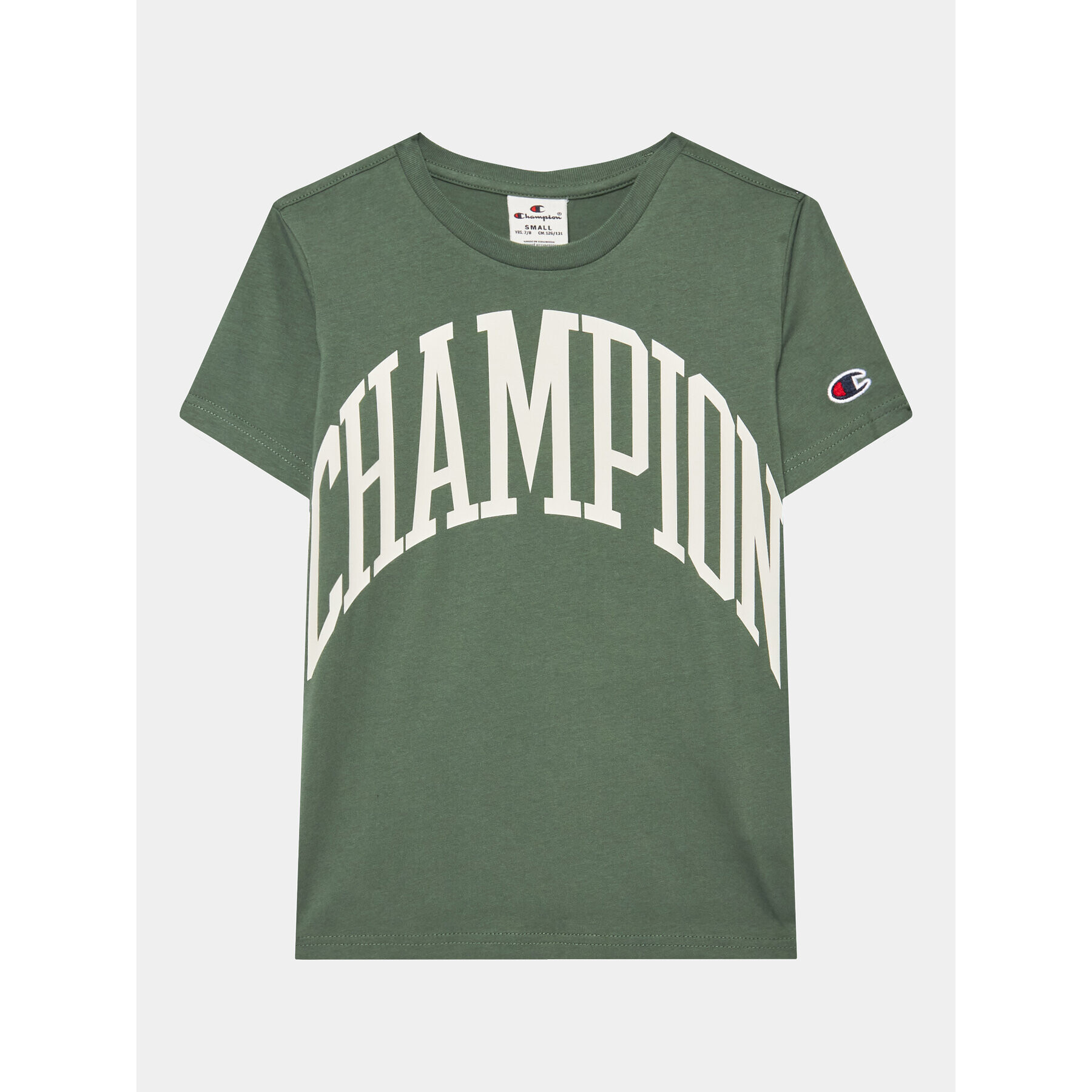 Champion Тишърт 306362 Зелен Regular Fit - Pepit.bg