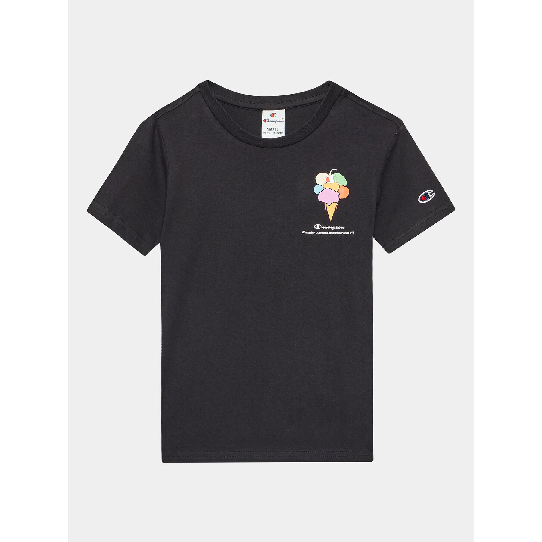 Champion Тишърт 306373 Черен Regular Fit - Pepit.bg