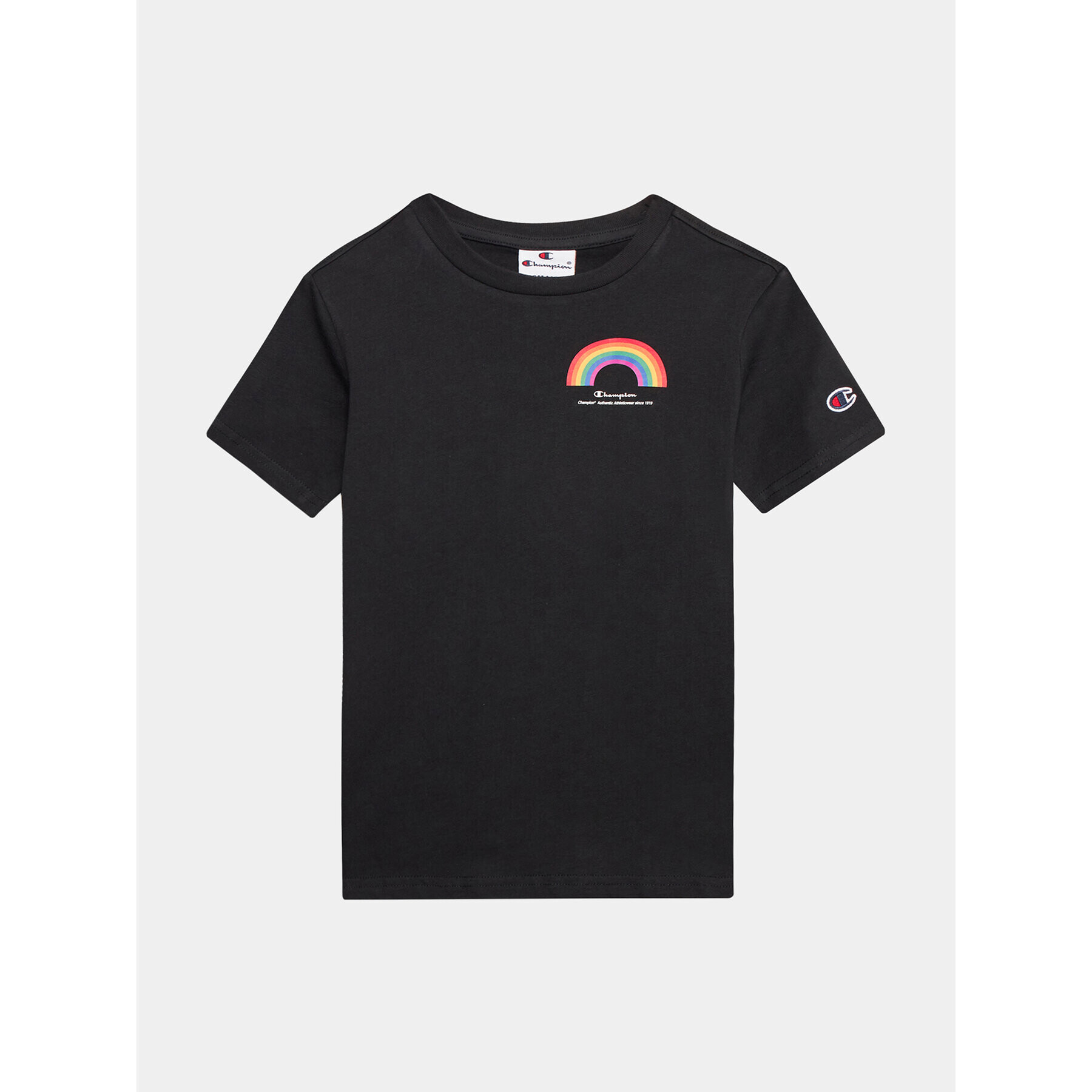 Champion Тишърт 306374 Черен Regular Fit - Pepit.bg