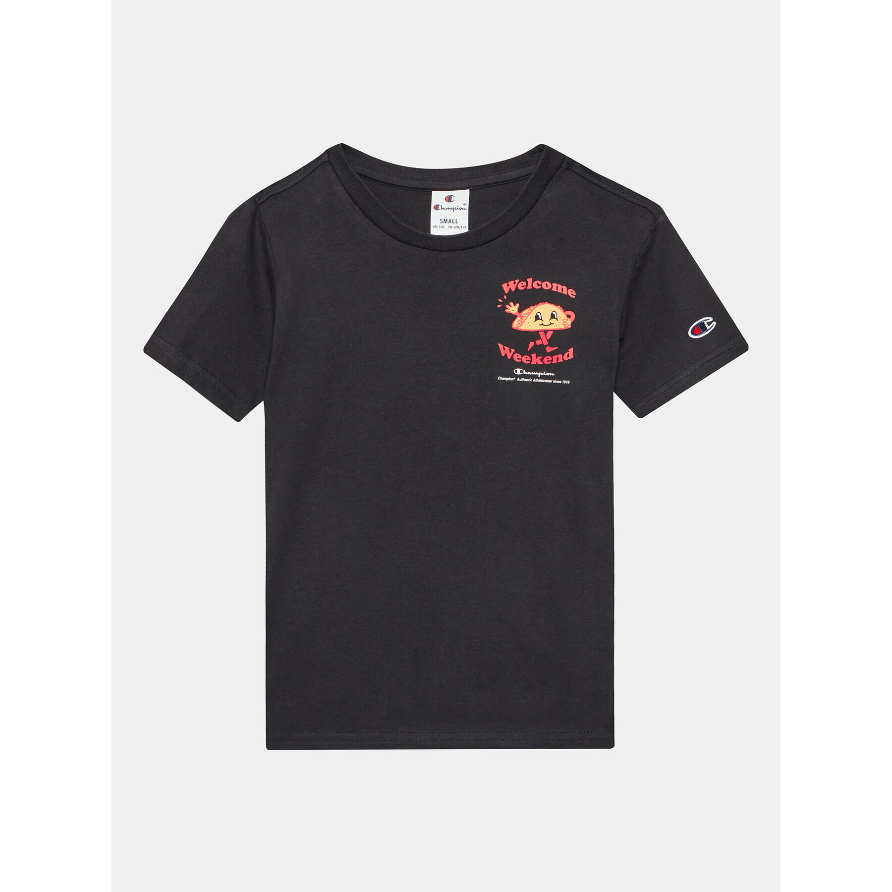 Champion Тишърт 306375 Черен Regular Fit - Pepit.bg
