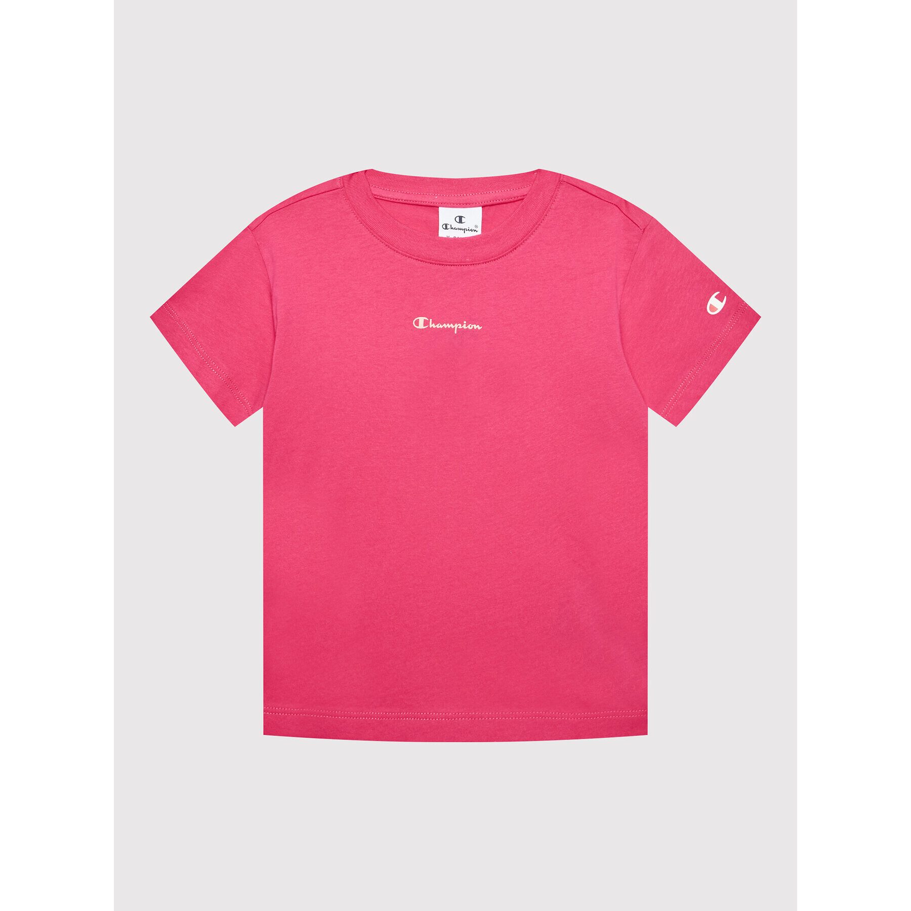 Champion Тишърт 404314 Розов Regular Fit - Pepit.bg