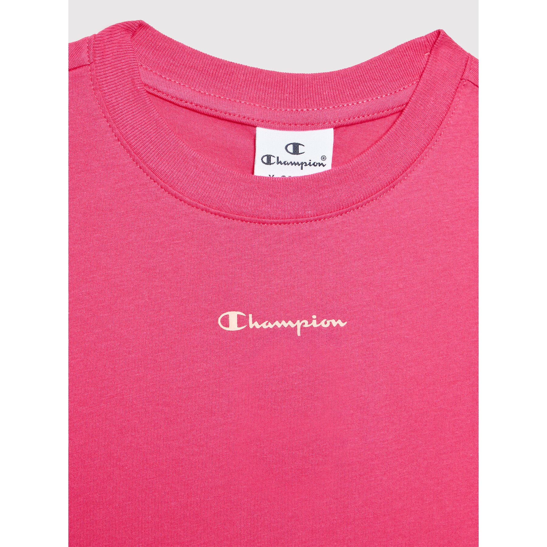 Champion Тишърт 404314 Розов Regular Fit - Pepit.bg