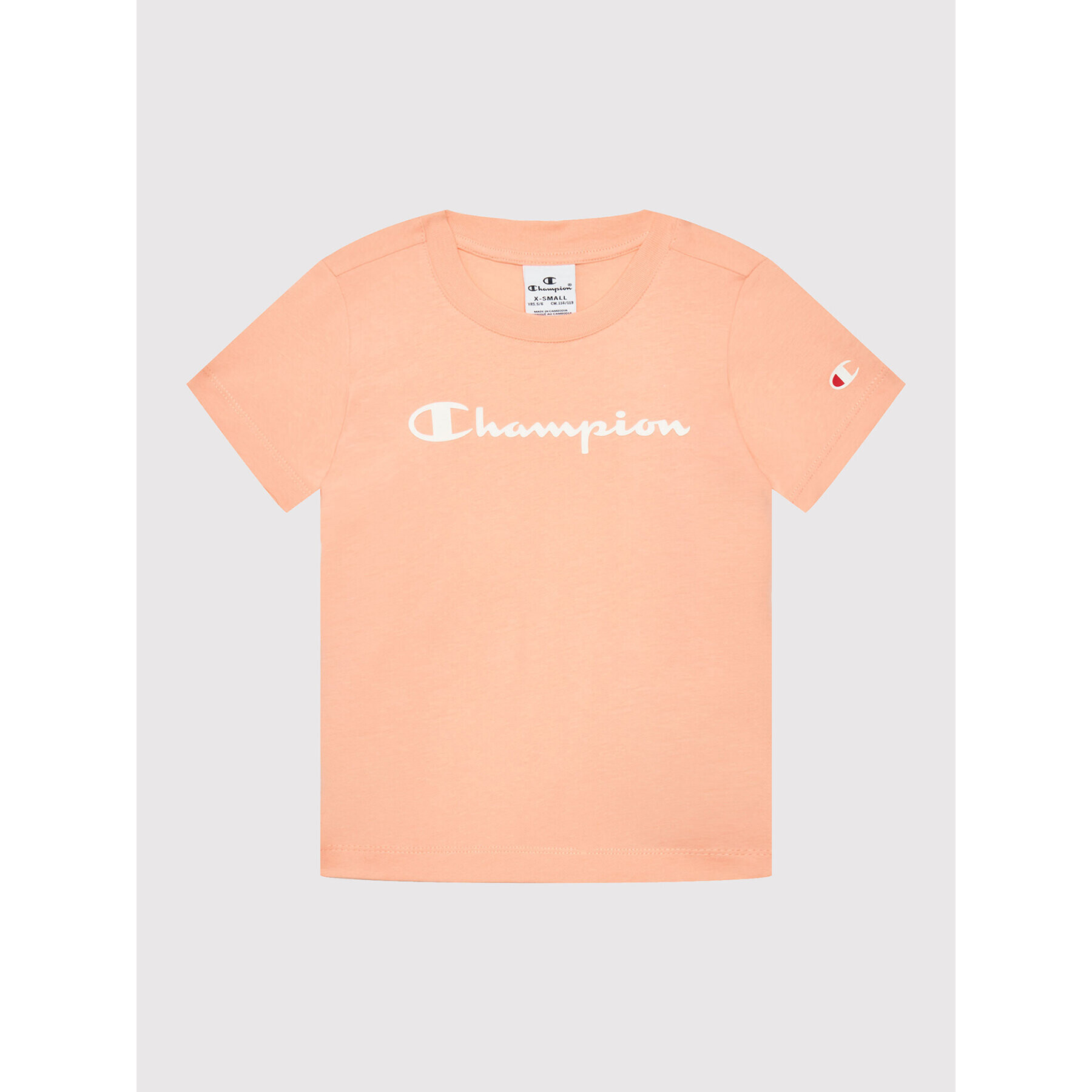 Champion Тишърт 404327 Розов Regular Fit - Pepit.bg