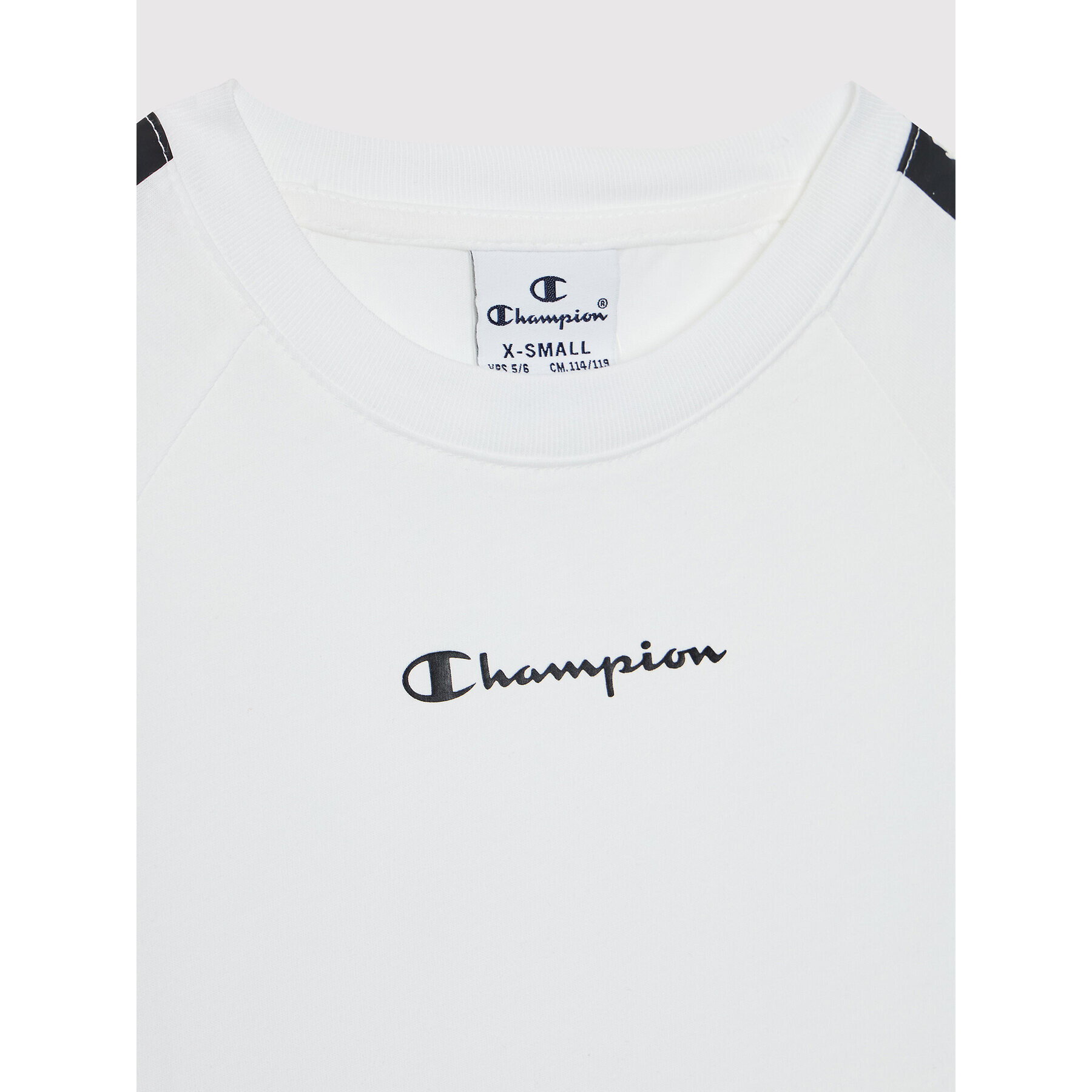 Champion Тишърт 404358 Бял Regular Fit - Pepit.bg