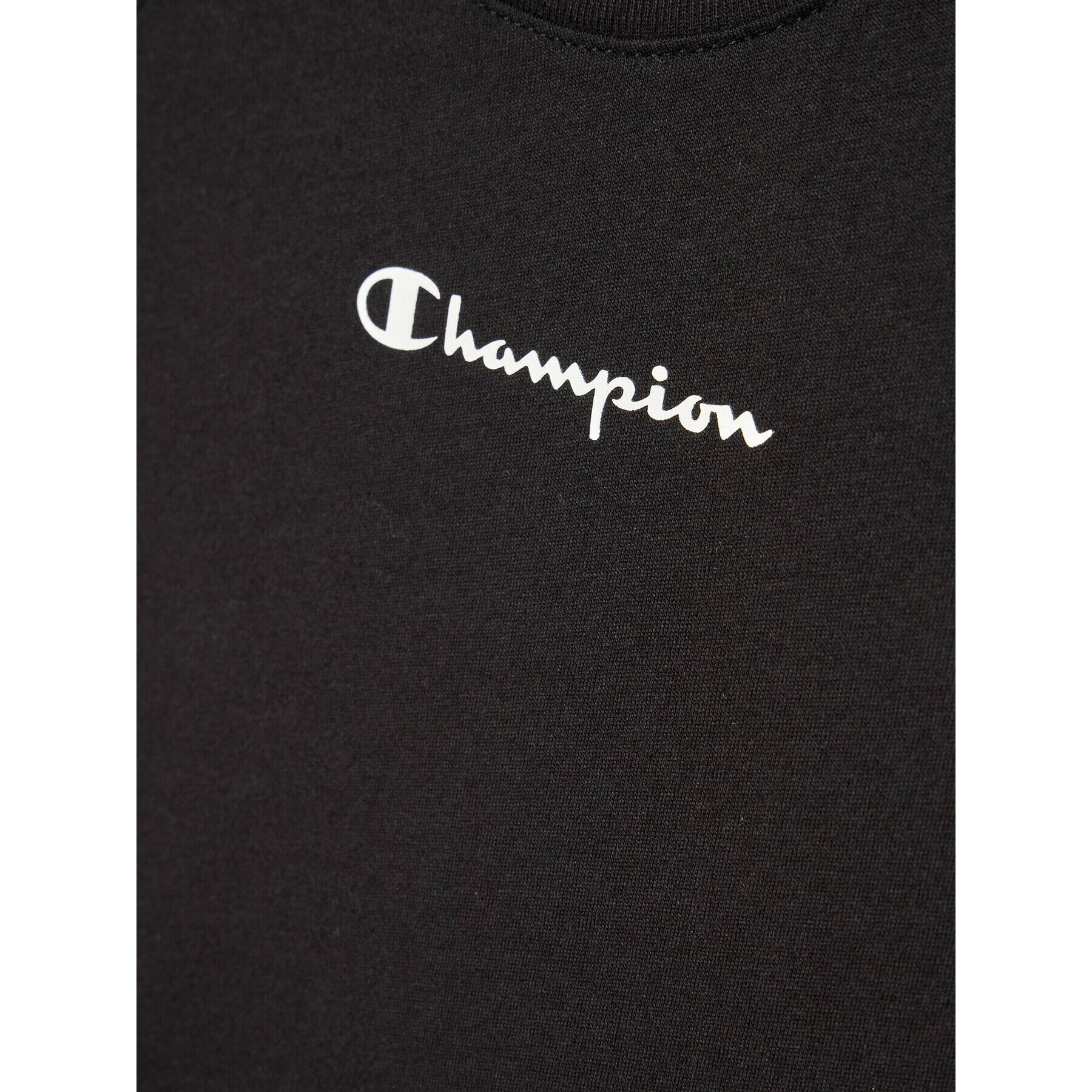 Champion Тишърт 404358 Черен Regular Fit - Pepit.bg