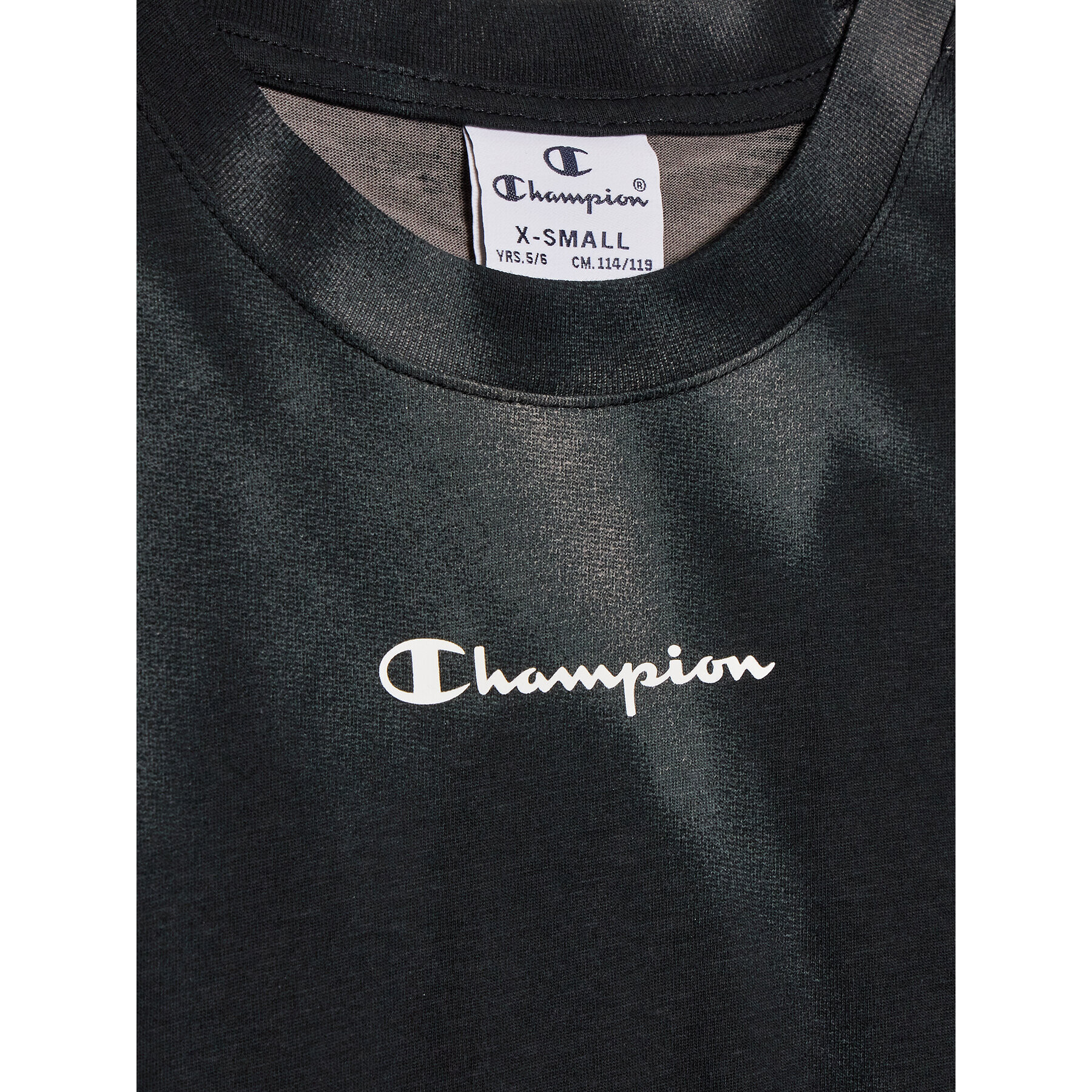 Champion Тишърт 404368 Черен Custom Fit - Pepit.bg