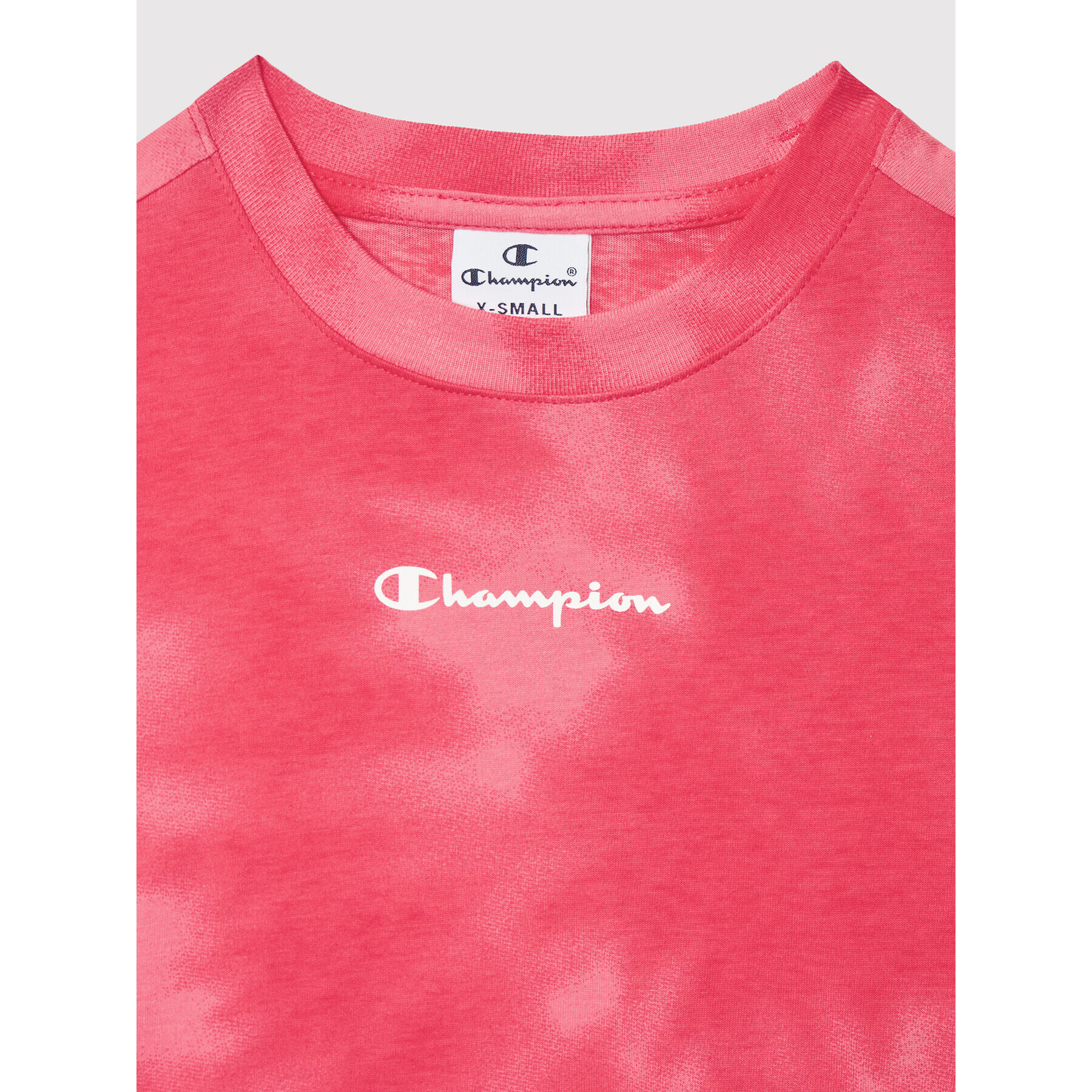 Champion Тишърт 404368 Розов Custom Fit - Pepit.bg
