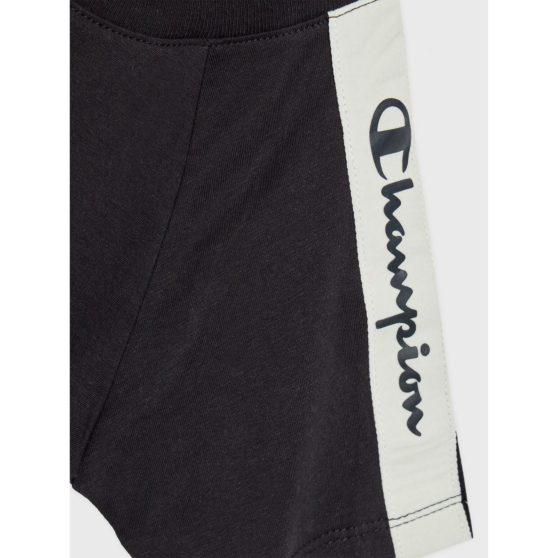 Champion Тишърт 404473 Черен Regular Fit - Pepit.bg