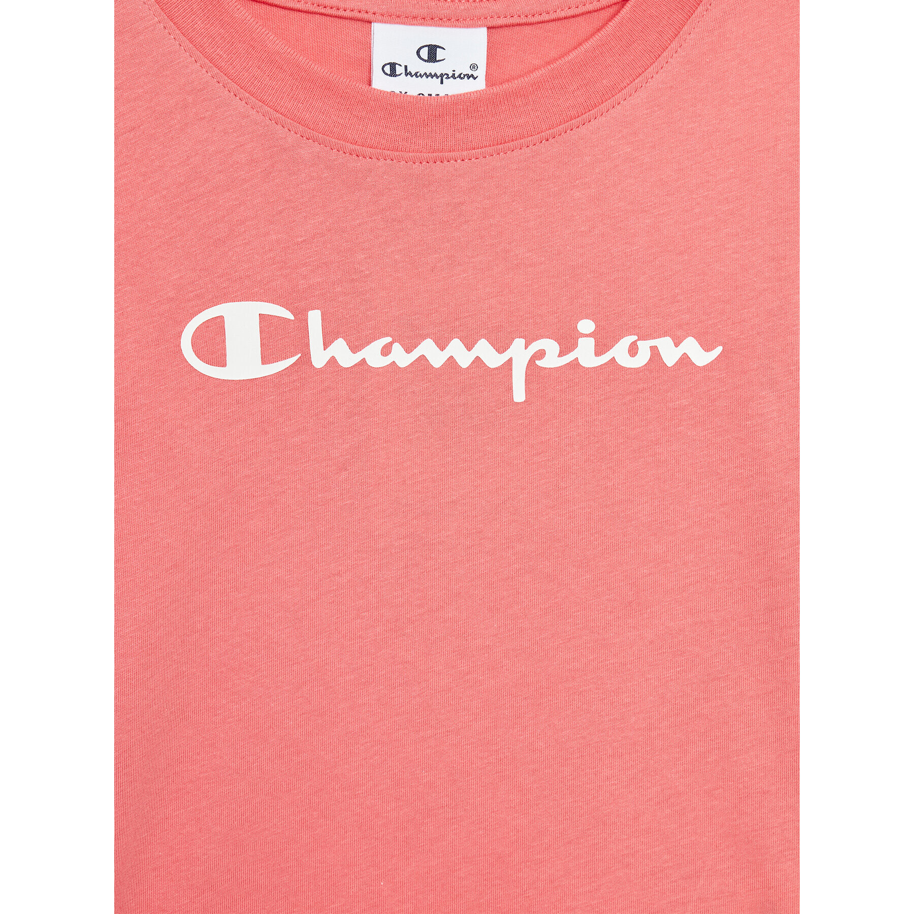 Champion Тишърт 404541 Розов Regular Fit - Pepit.bg