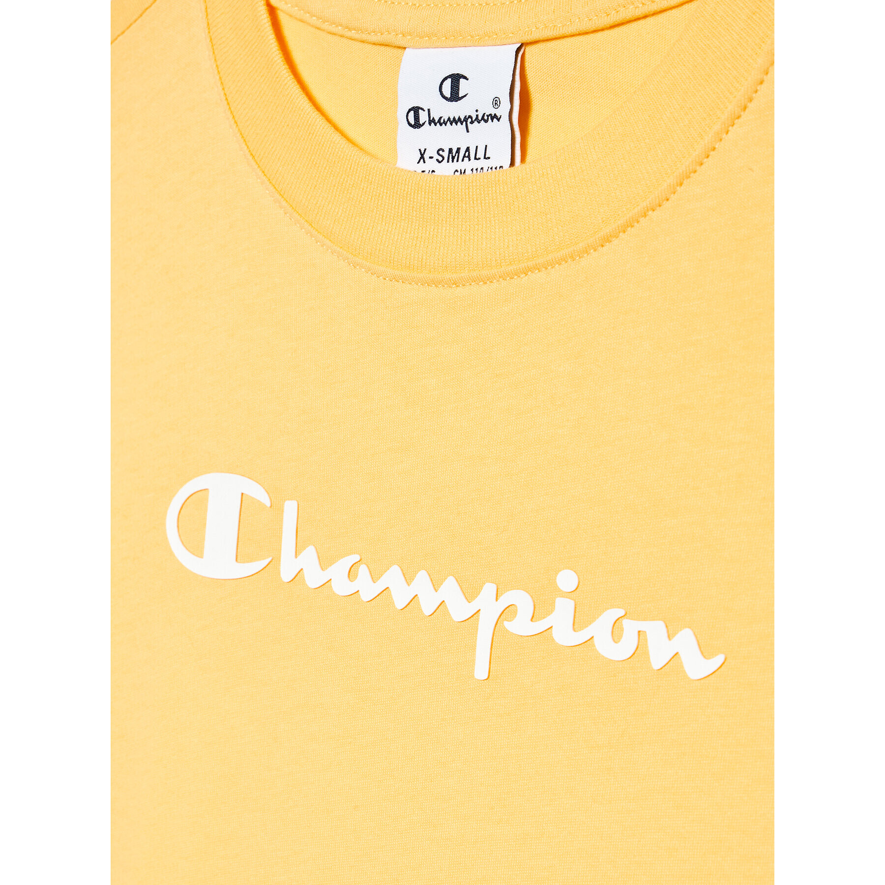 Champion Тишърт 404541 Жълт Regular Fit - Pepit.bg