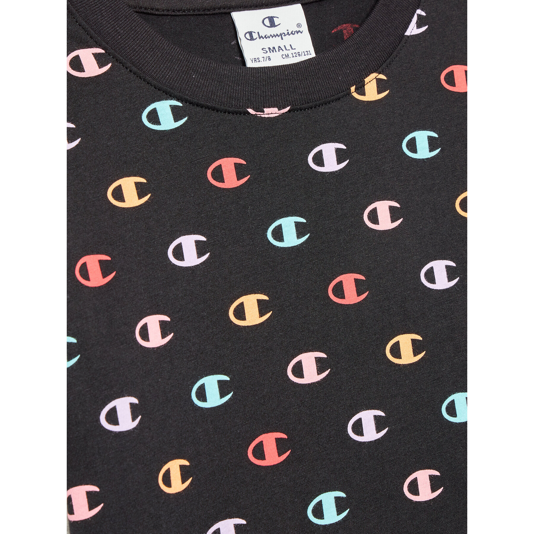 Champion Тишърт 404617 Черен Regular Fit - Pepit.bg