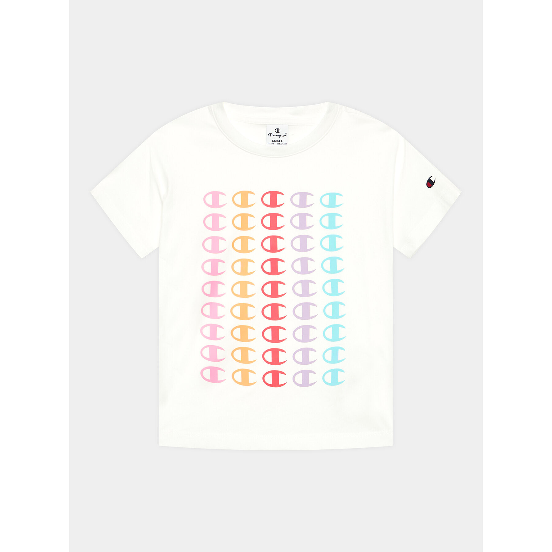 Champion Тишърт 404618 Бял Regular Fit - Pepit.bg