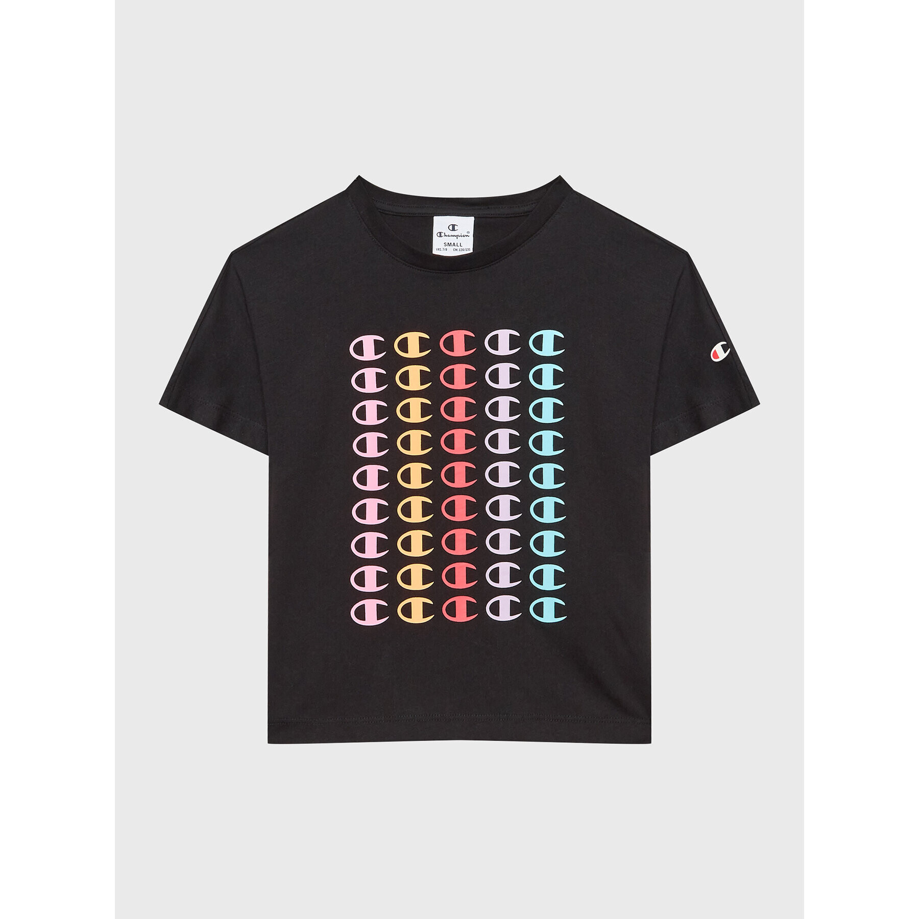Champion Тишърт 404618 Черен Regular Fit - Pepit.bg
