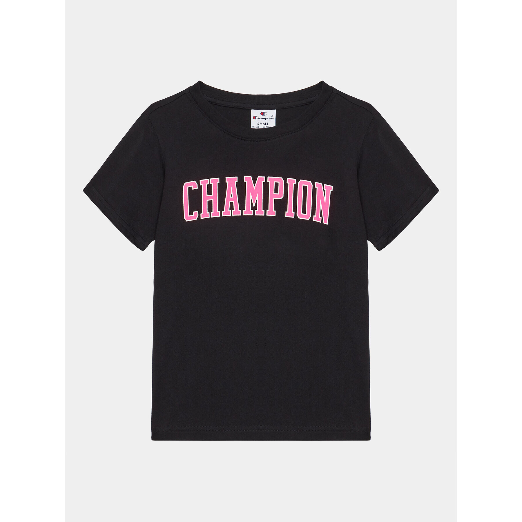 Champion Тишърт 404658 Черен Regular Fit - Pepit.bg
