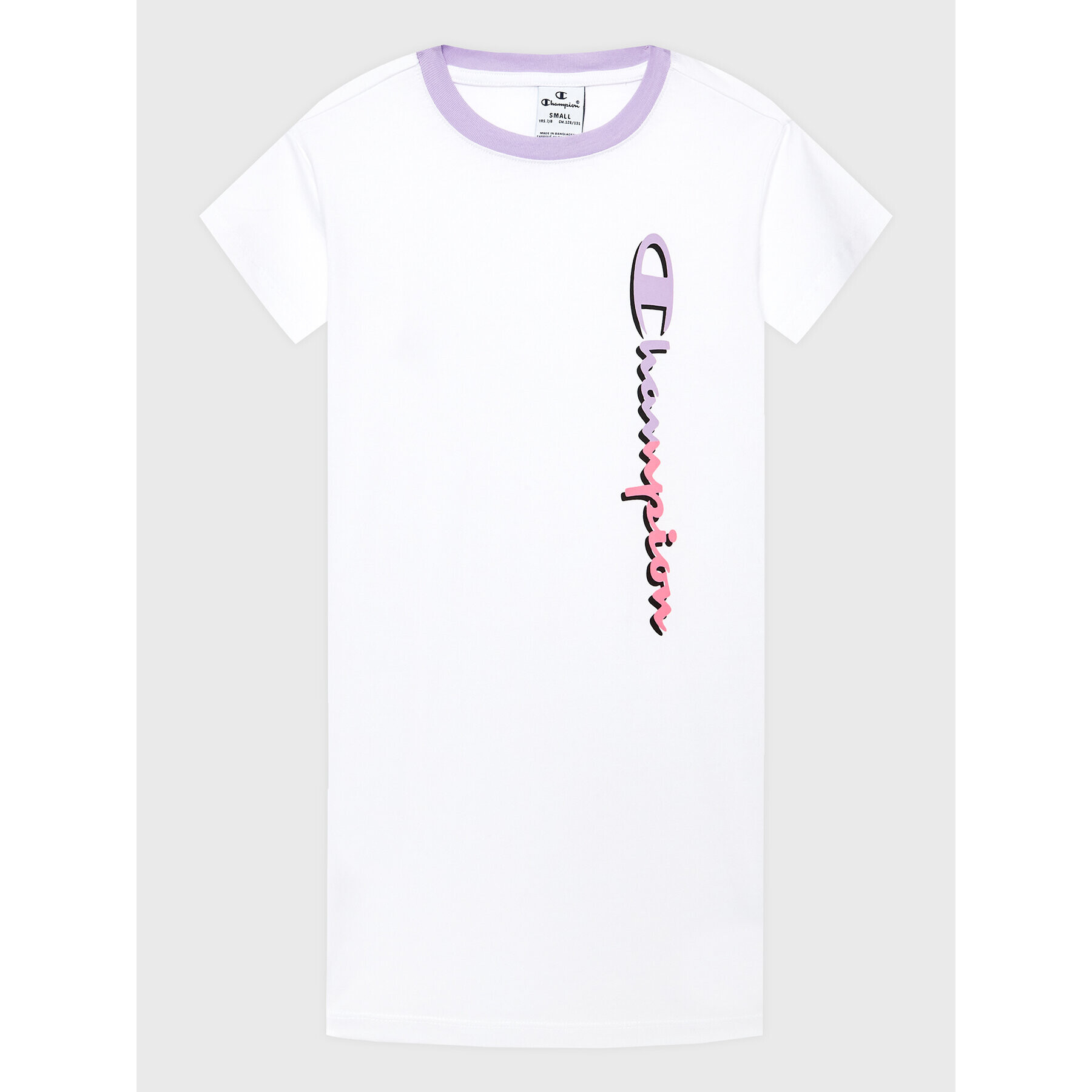 Champion Ежедневна рокля 404672 Бял Regular Fit - Pepit.bg