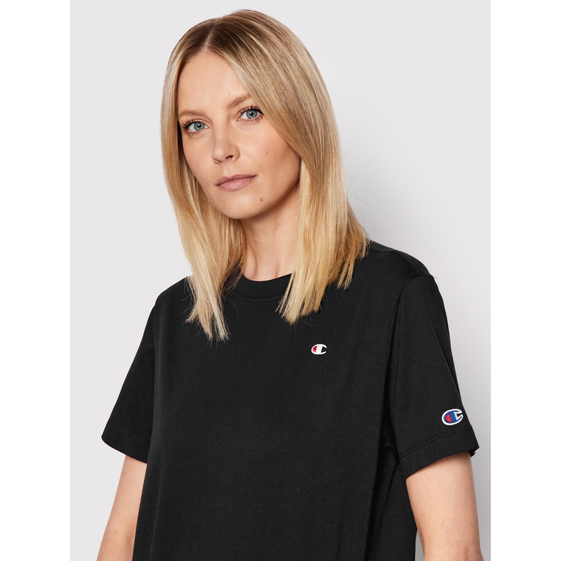Champion Тишърт Classic 1952 115109 Черен Relaxed Fit - Pepit.bg