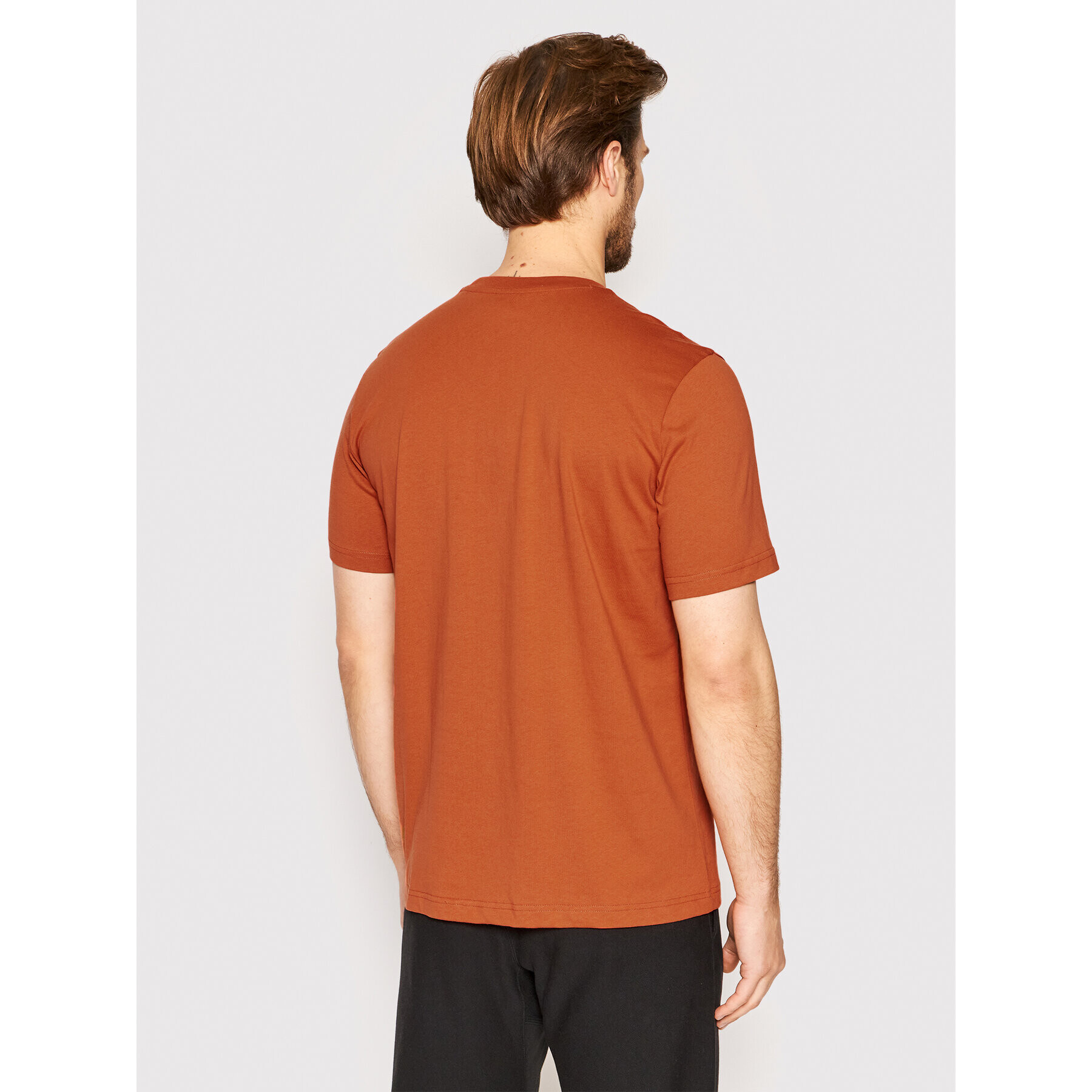 Champion Тишърт Embroidered 217814 Оранжев Comfort Fit - Pepit.bg
