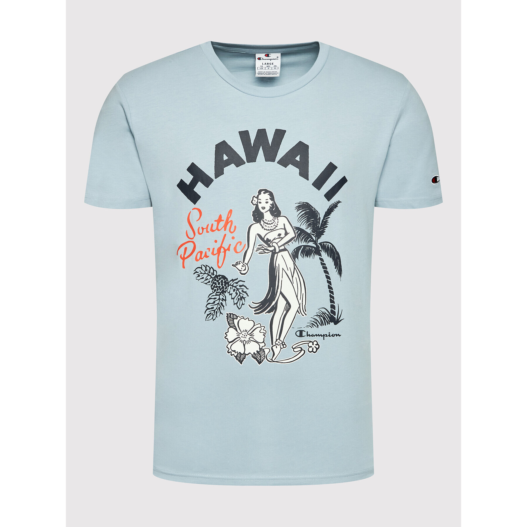 Champion Тишърт Graphic 217269 Син Comfort Fit - Pepit.bg