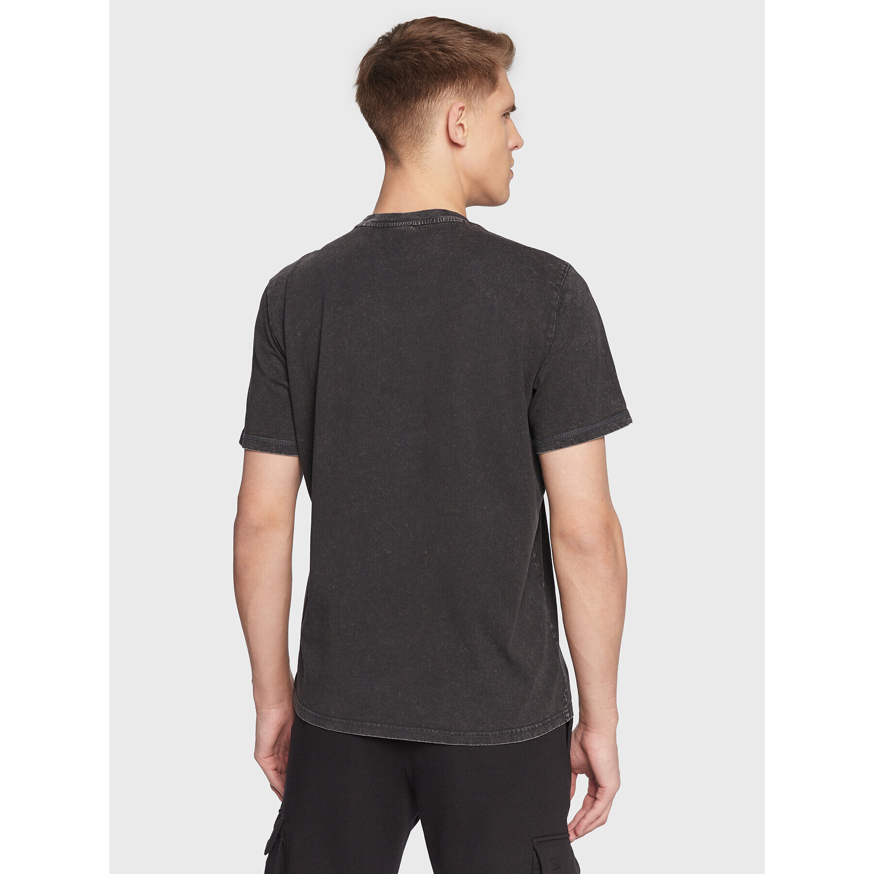 Champion Тишърт Ice-Dyed 217897 Черен Regular Fit - Pepit.bg