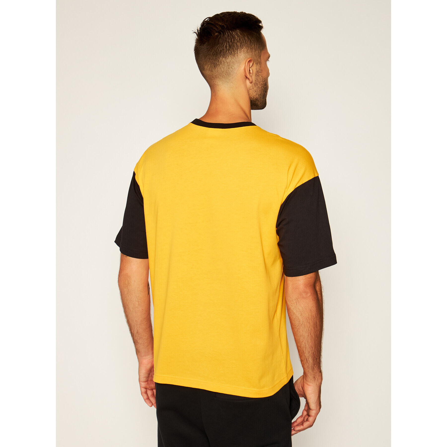 Champion Тишърт Manica Logo 214285 Жълт Regular Fit - Pepit.bg