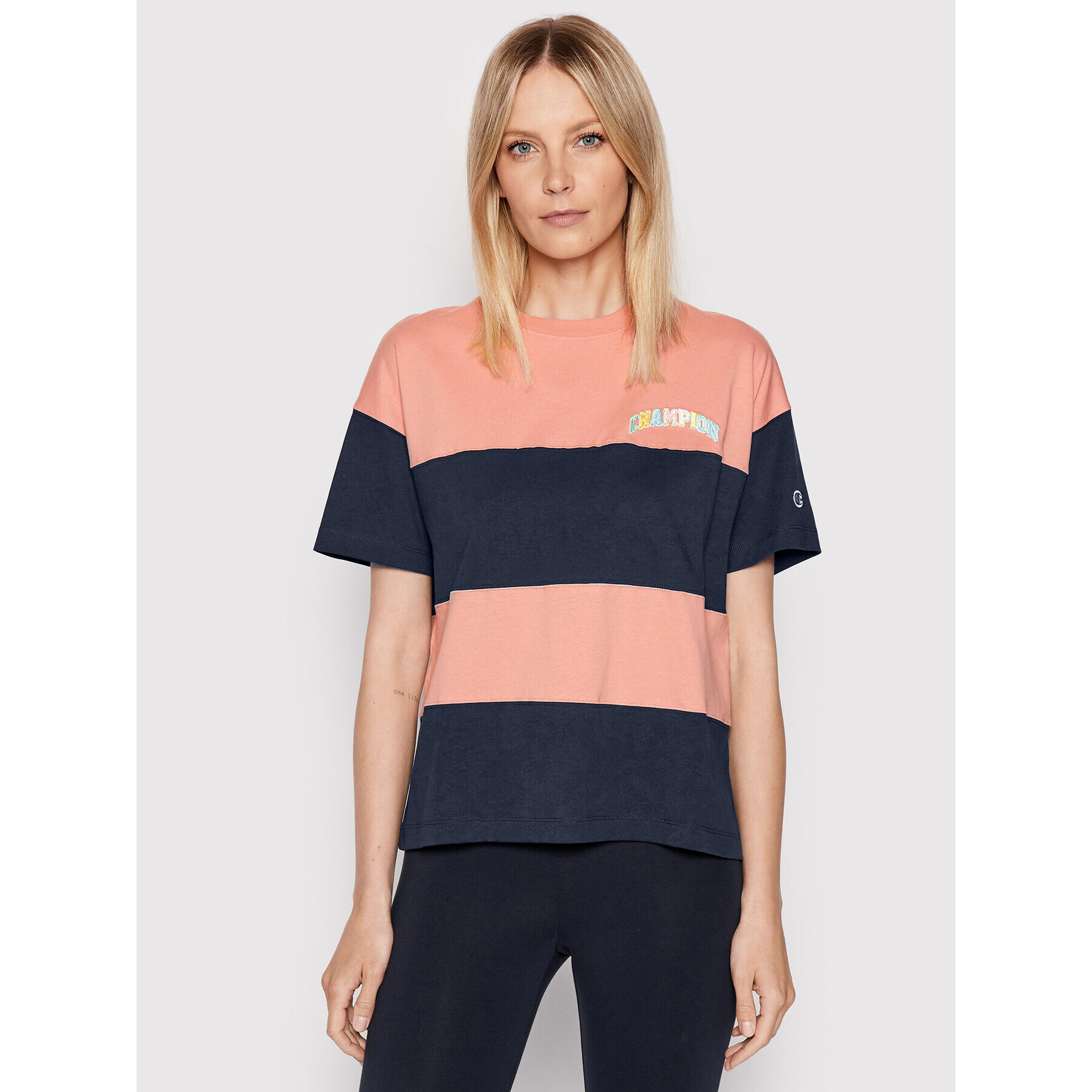 Champion Тишърт Preppy Inspired 114968 Цветен Relaxed Fit - Pepit.bg