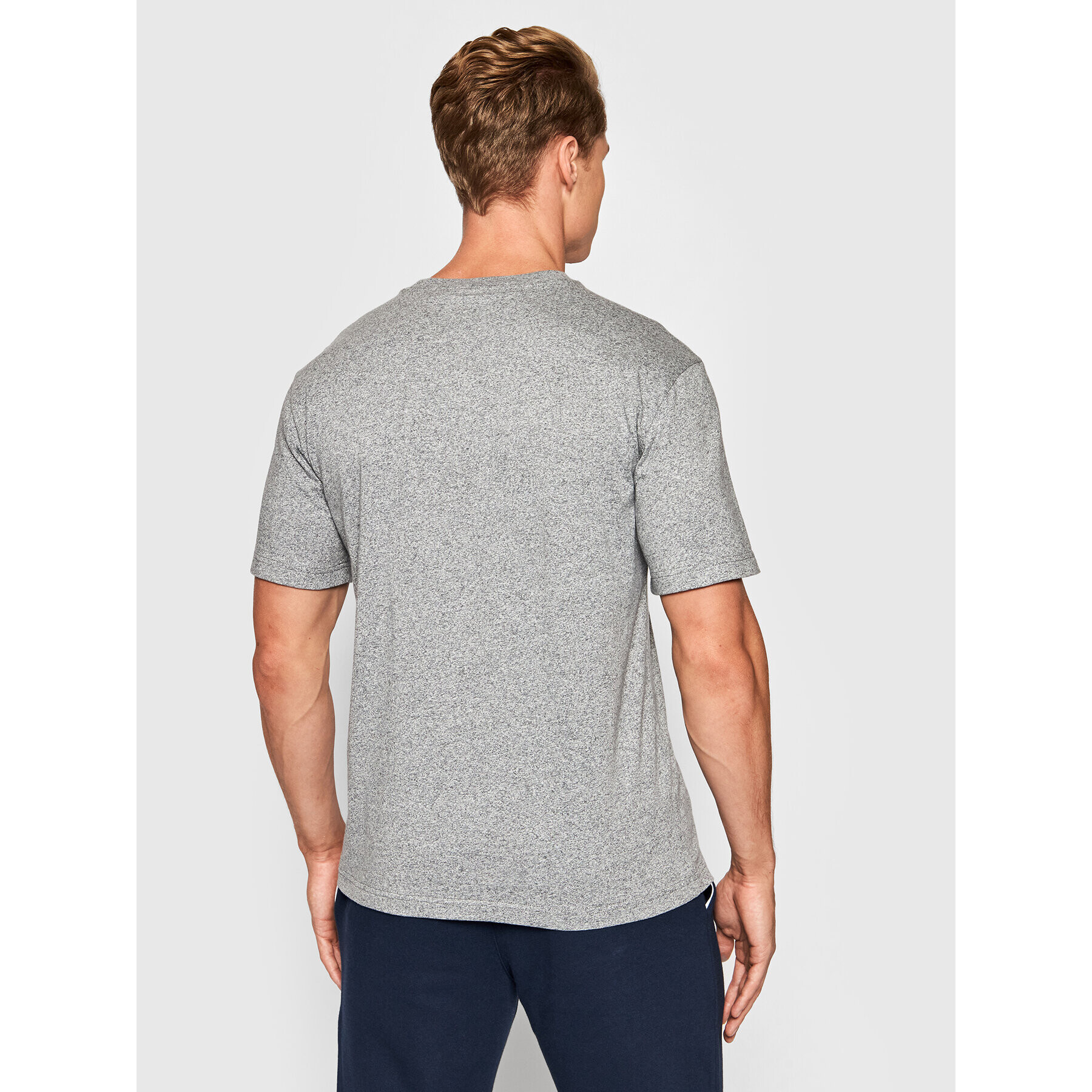 Champion Тишърт Script Logo 216473 Сив Comfort Fit - Pepit.bg