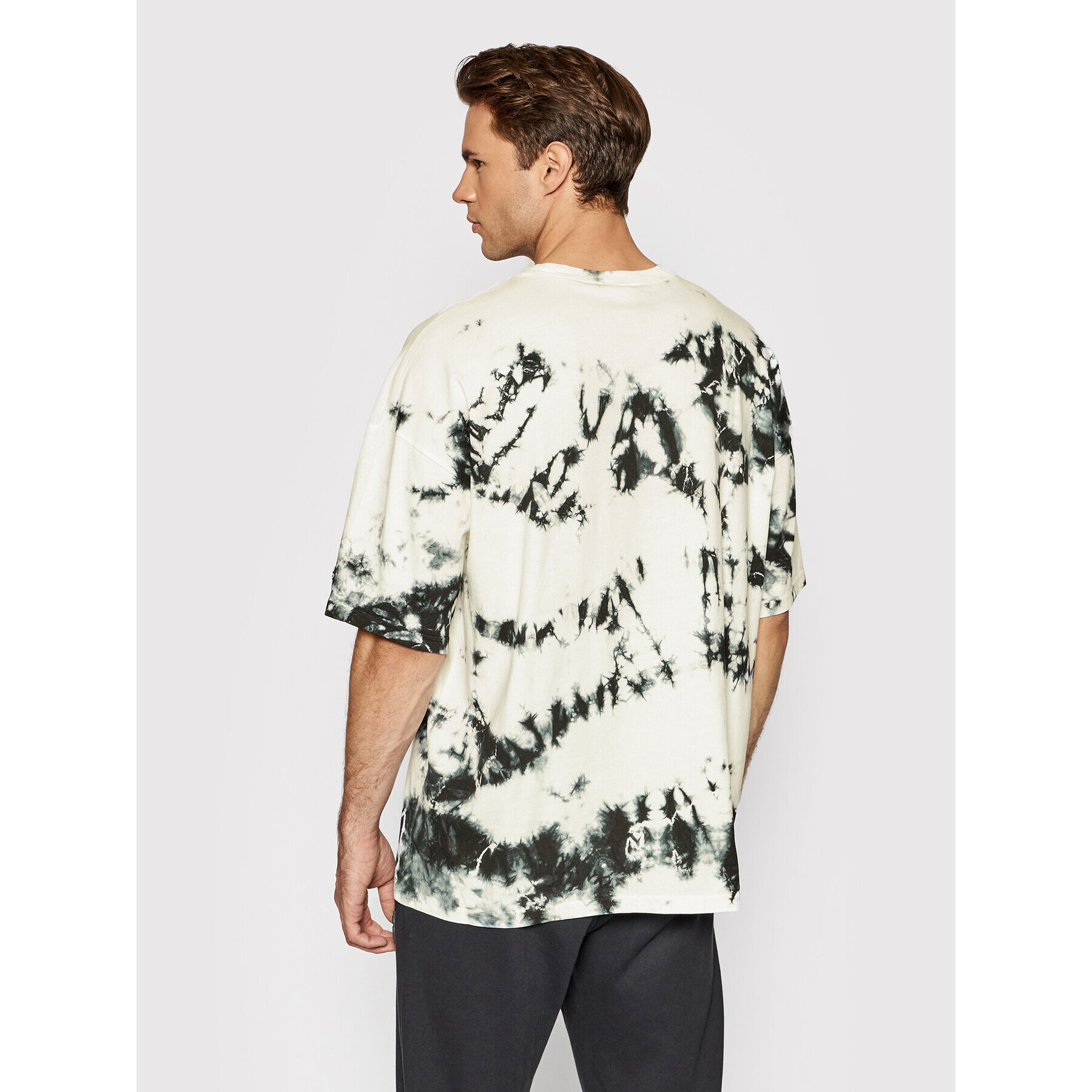 Champion Тишърт Tie Dye 216821 Бял Regular Fit - Pepit.bg